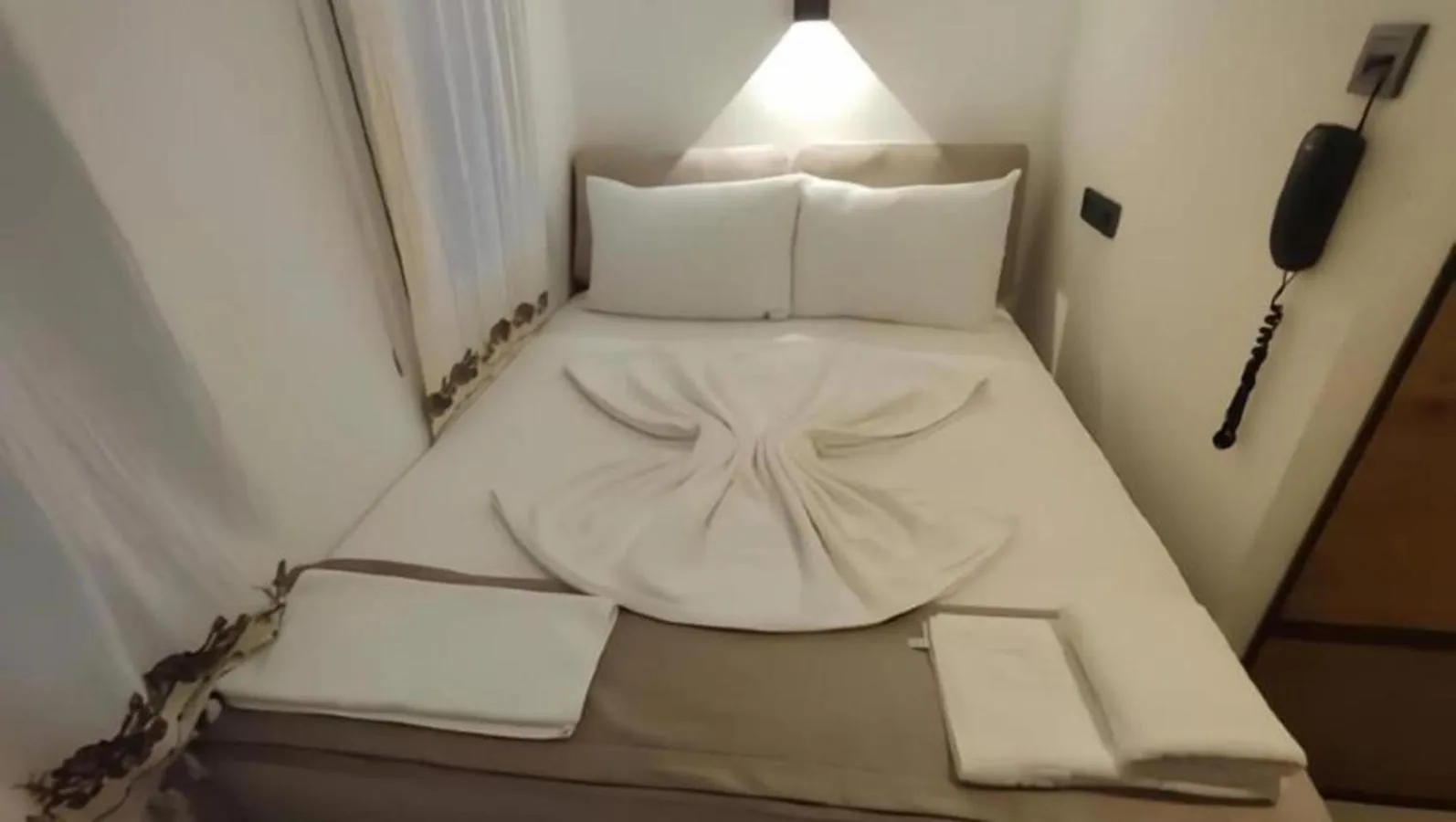 Bedroom in The Professor's Hotel