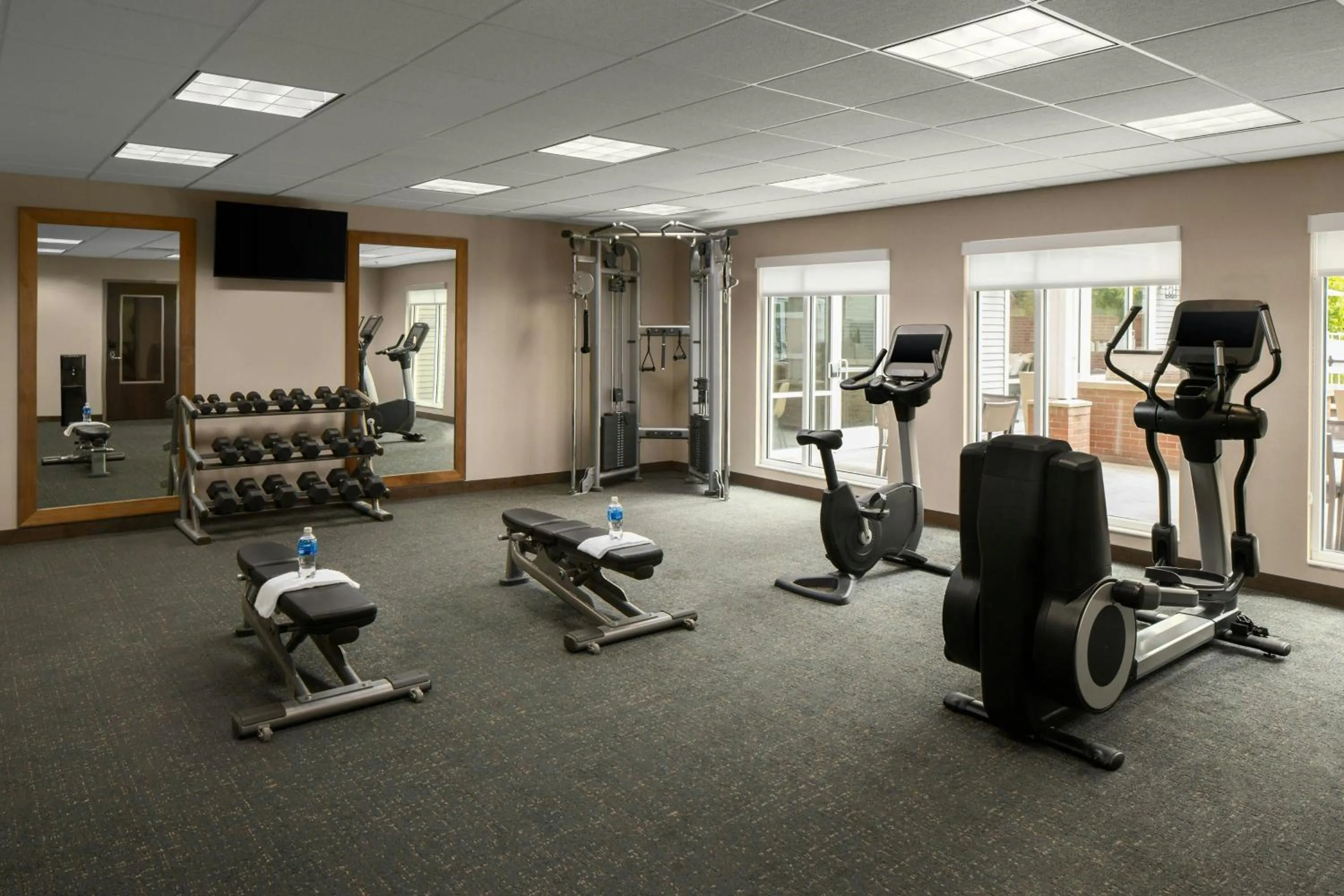 Fitness centre/facilities in Residence Inn by Marriott Pullman