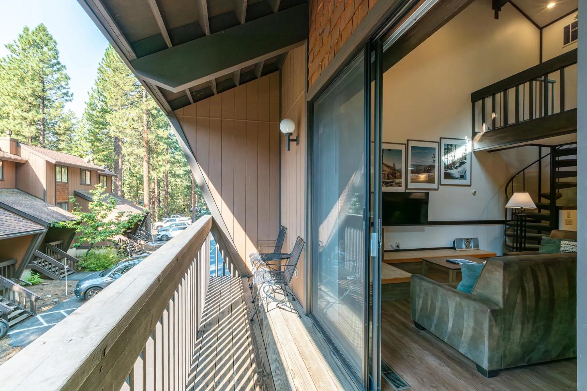 Patio in Club Tahoe Resort