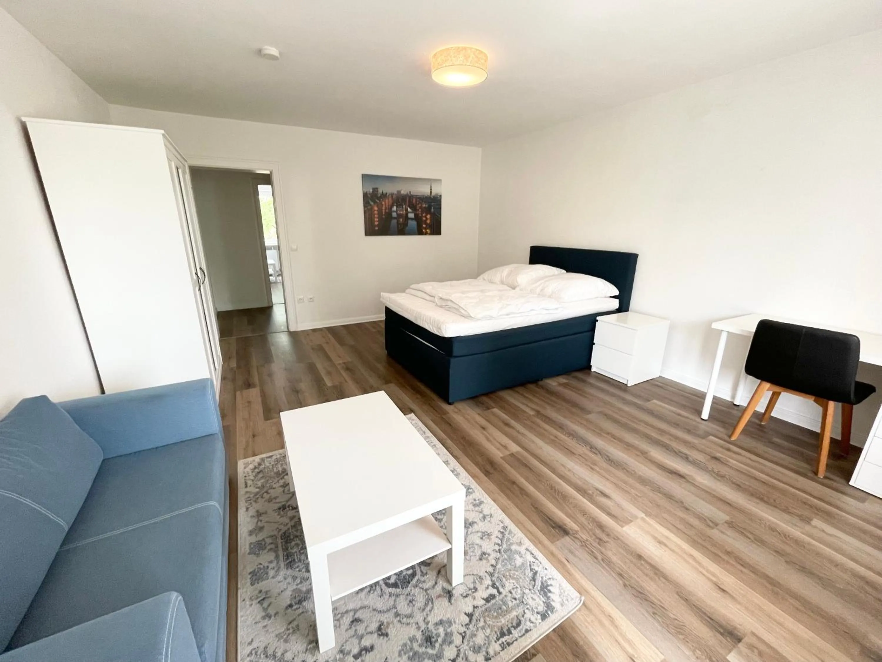 Zentrale Wohnung mit 3 Schlafzimmer für bis zu 9 Personen