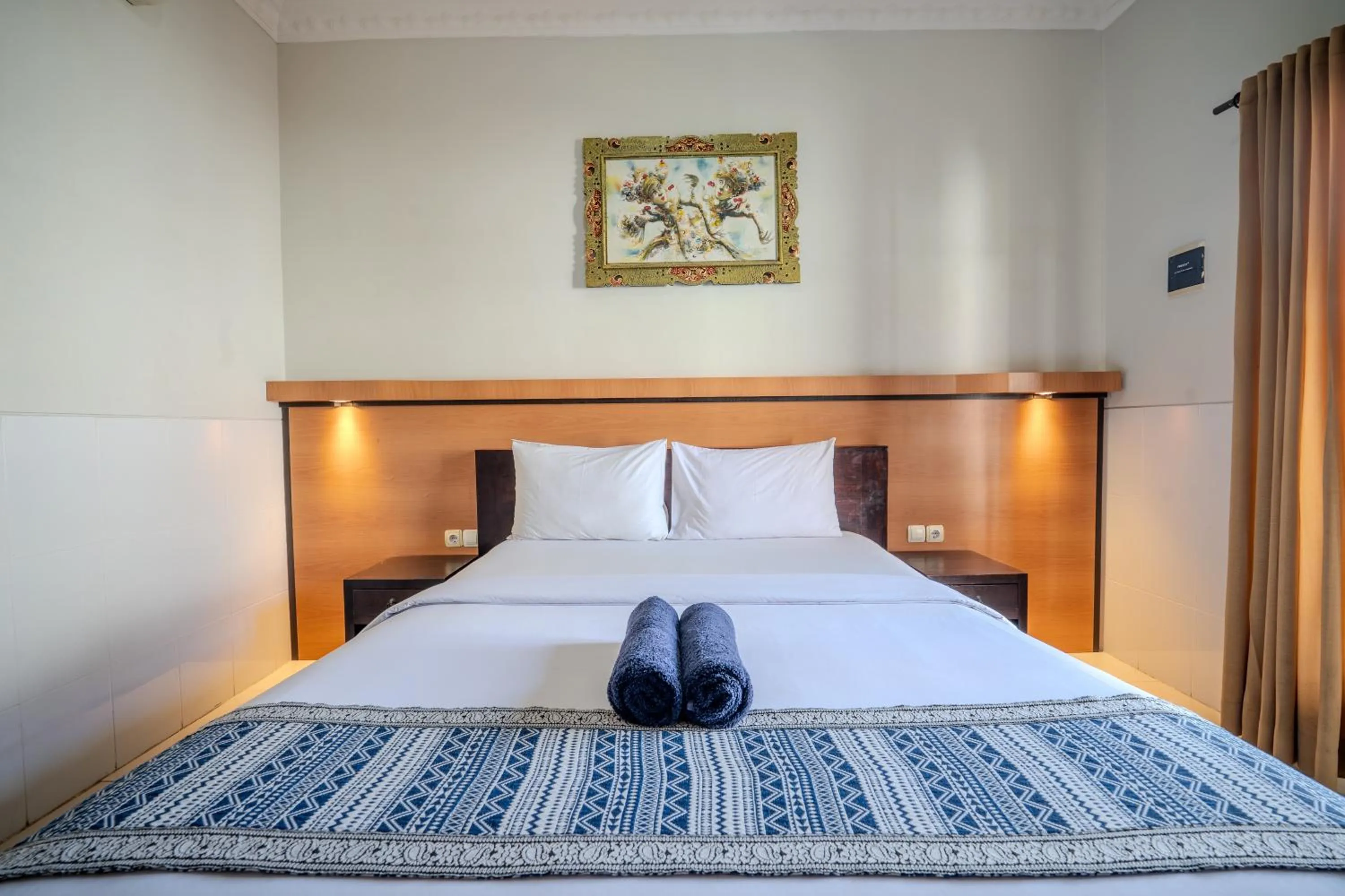 Bed in Wana Kubu Homestay