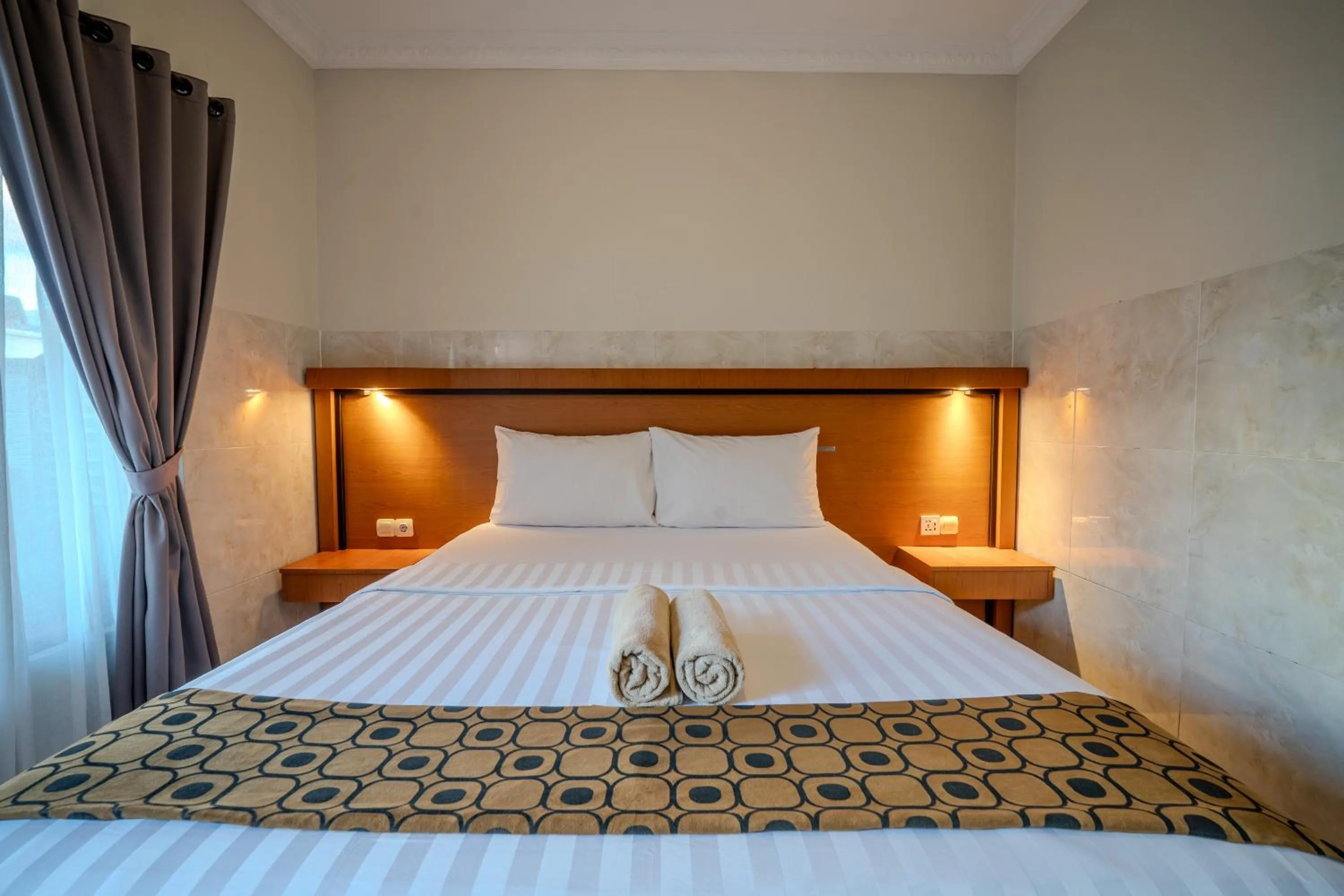 Bed in Wana Kubu Homestay