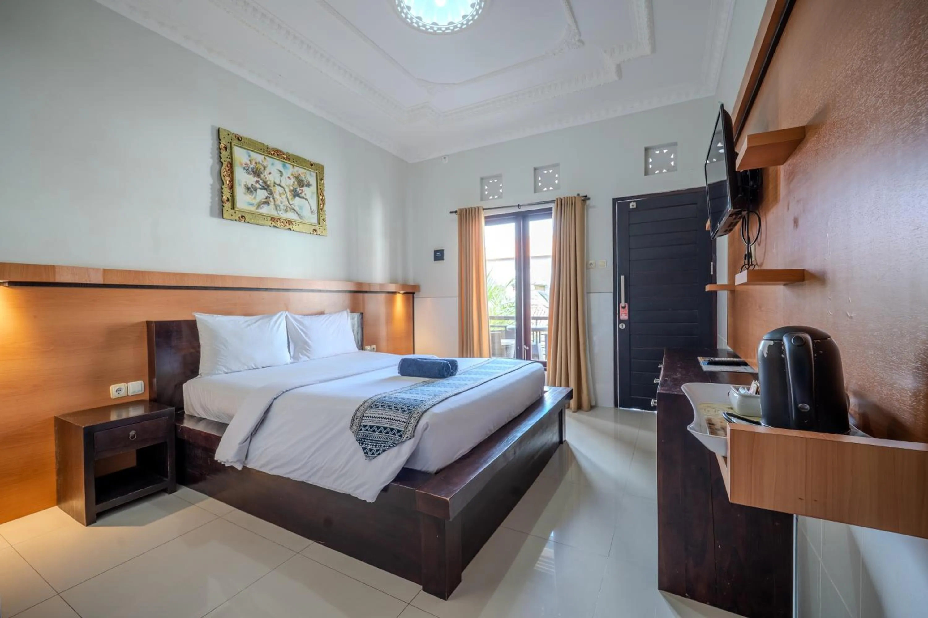 Bed in Wana Kubu Homestay