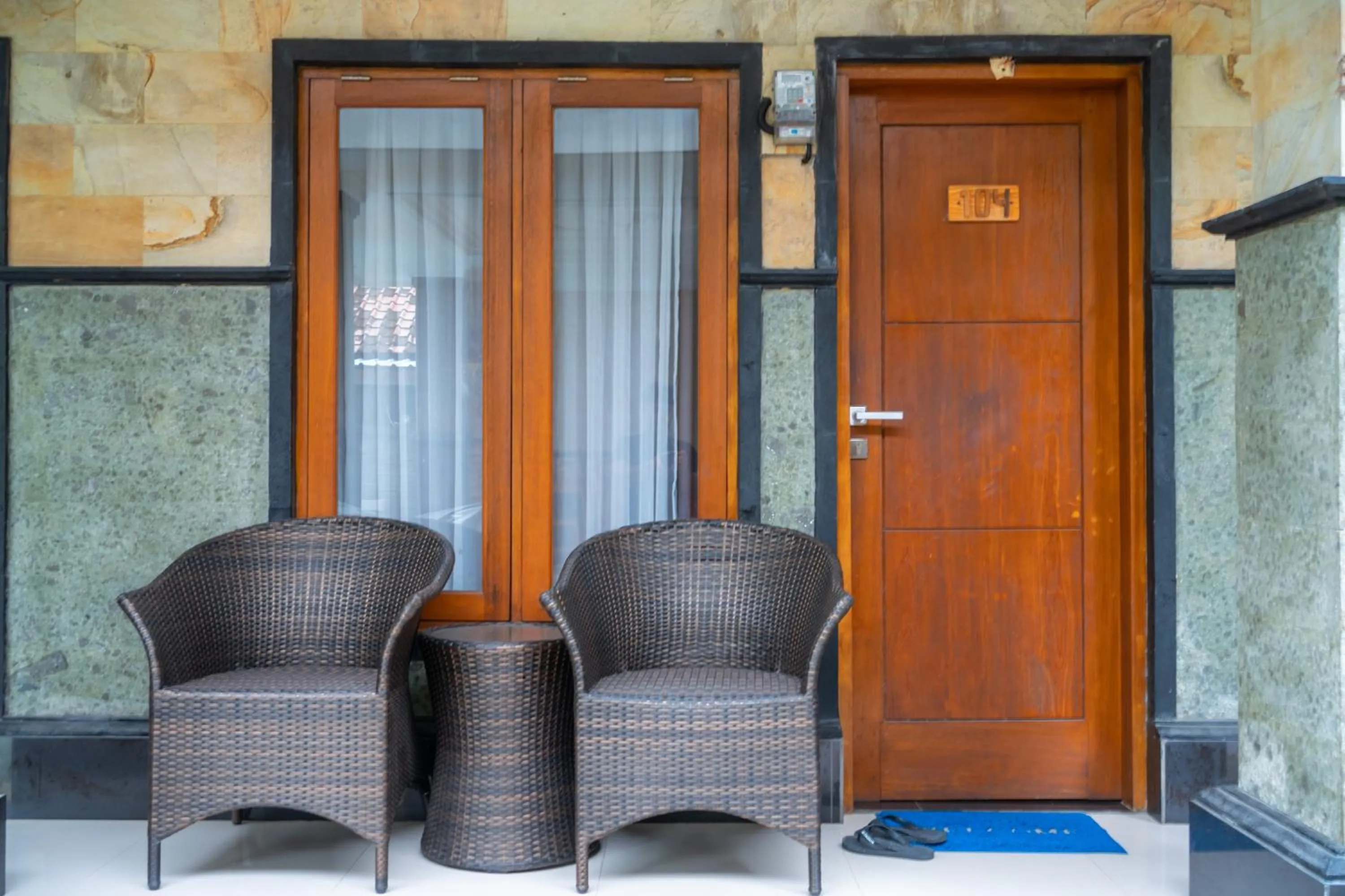 Balcony/Terrace in Wana Kubu Homestay