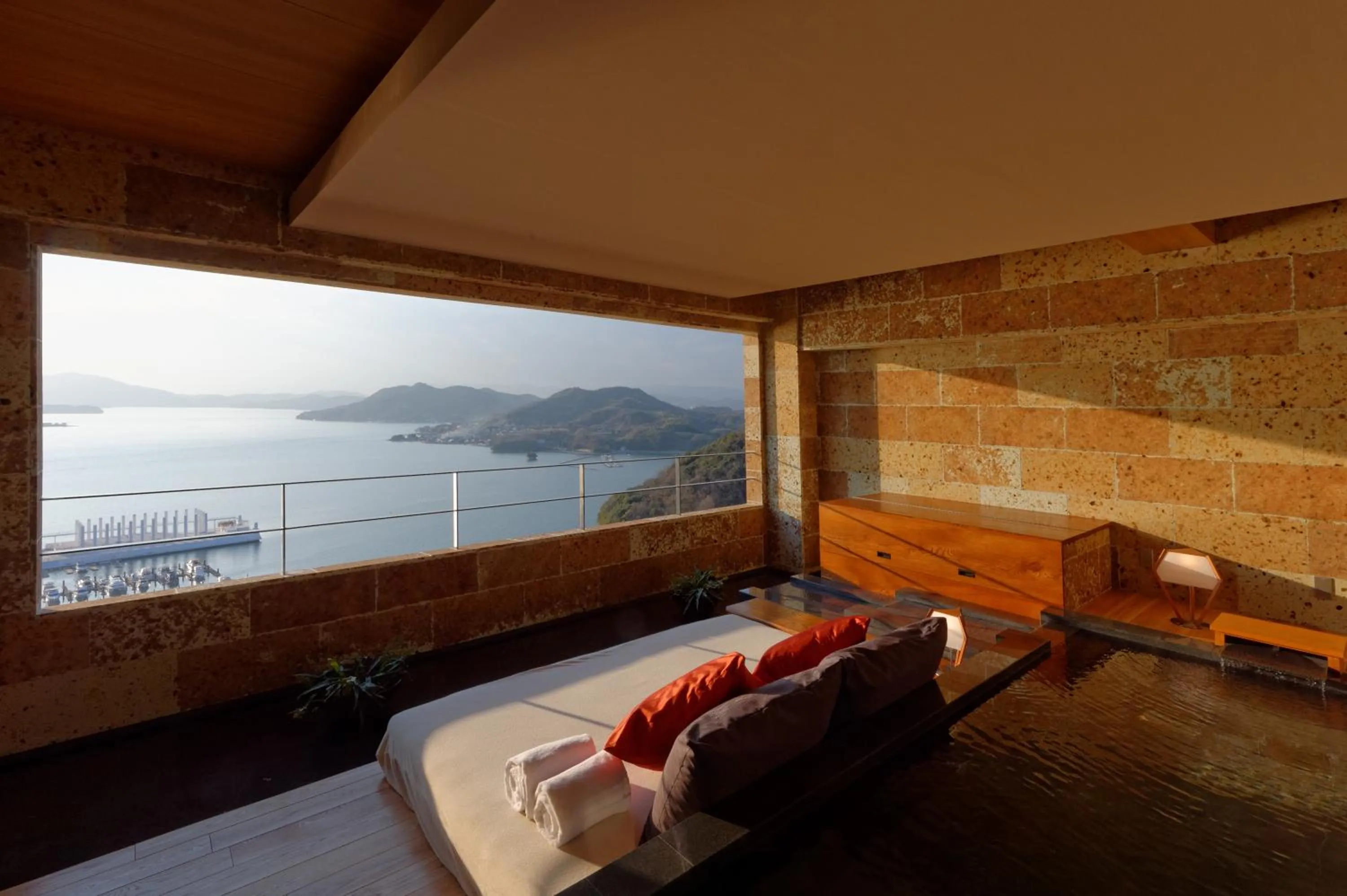 Hot Spring Bath in Bella Vista Spa and Marina ONOMICHI