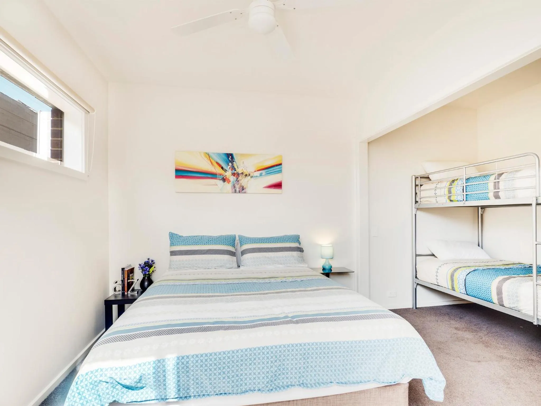 Bedroom, Bed in McKillop Geelong by Gold Star Stays