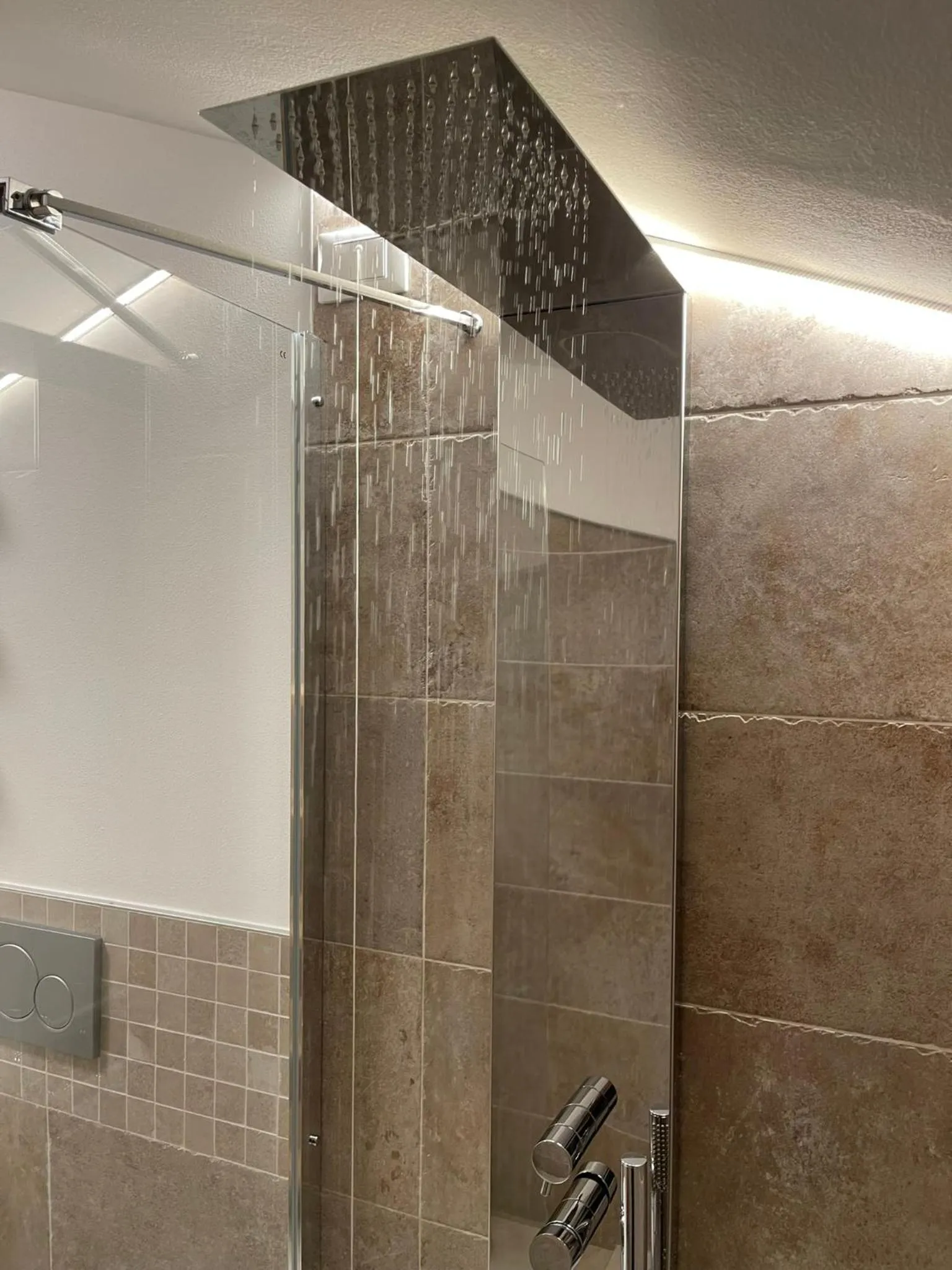 Shower in SnowLake Suite & Apartment