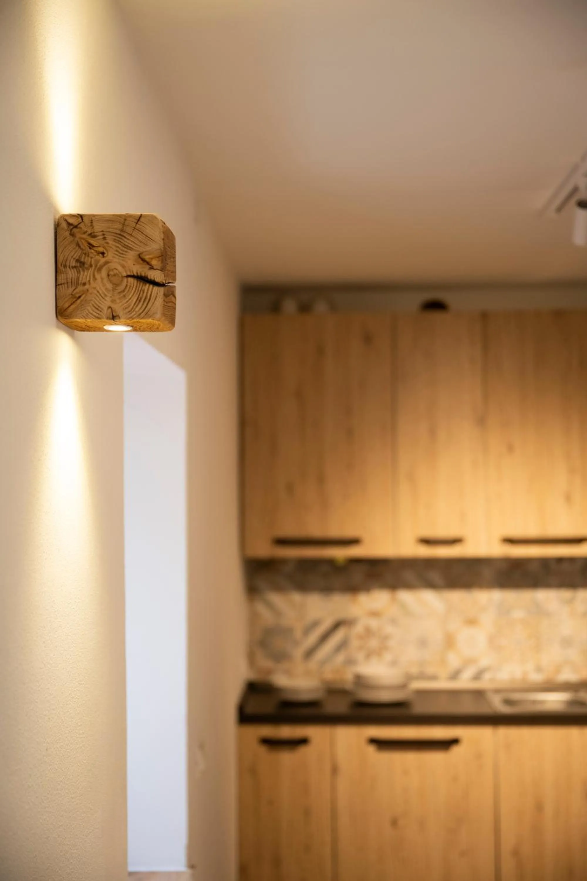 Kitchen or kitchenette in SnowLake Suite & Apartment