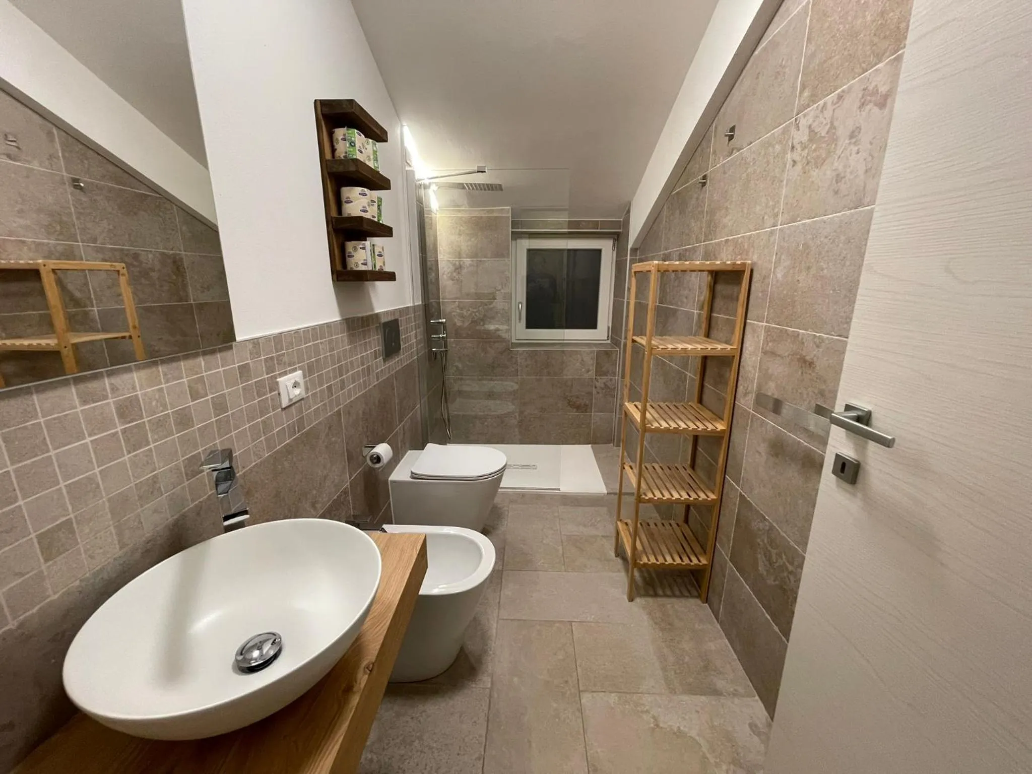 Shower in SnowLake Suite & Apartment