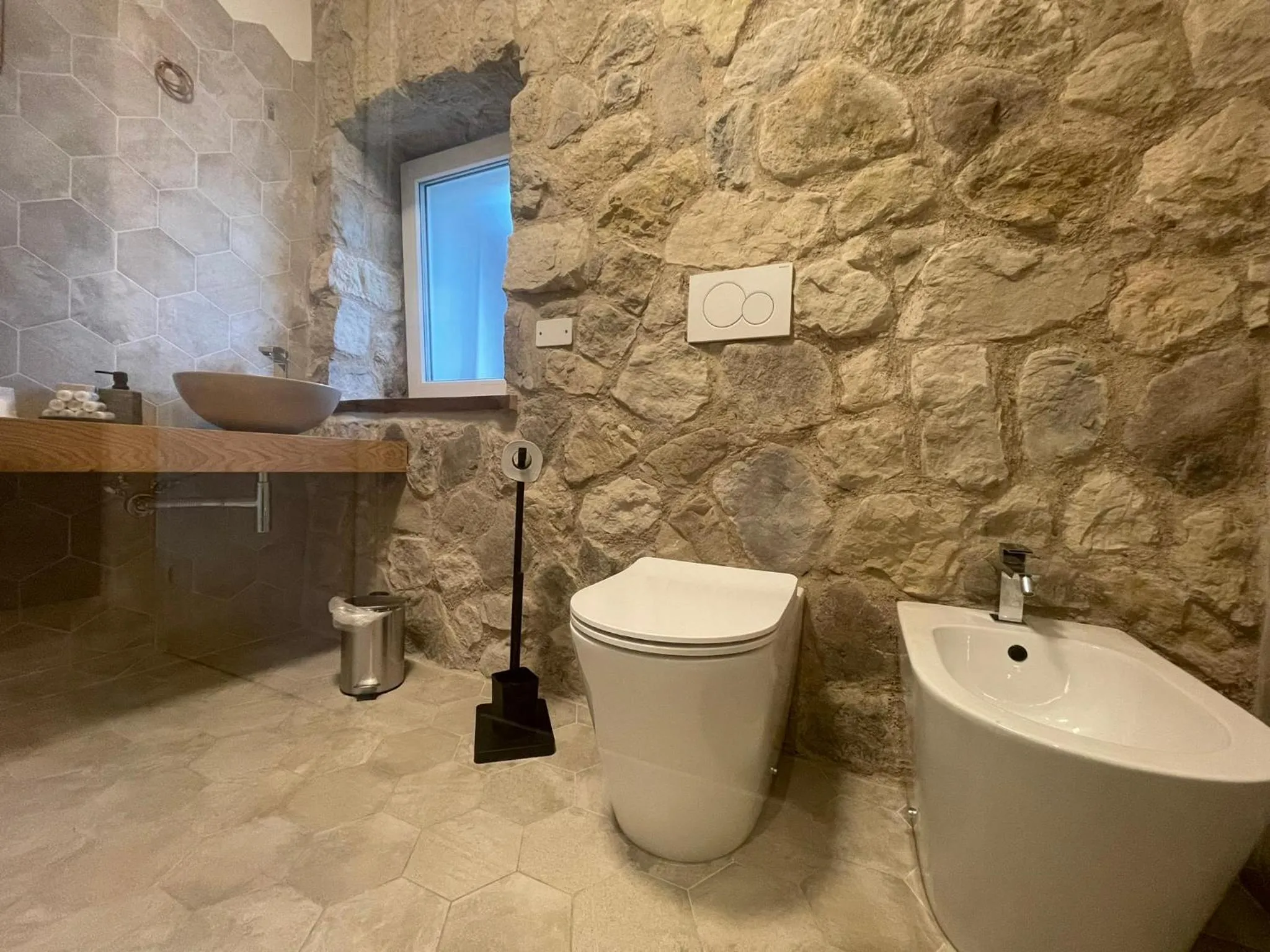 Toilet in SnowLake Suite & Apartment