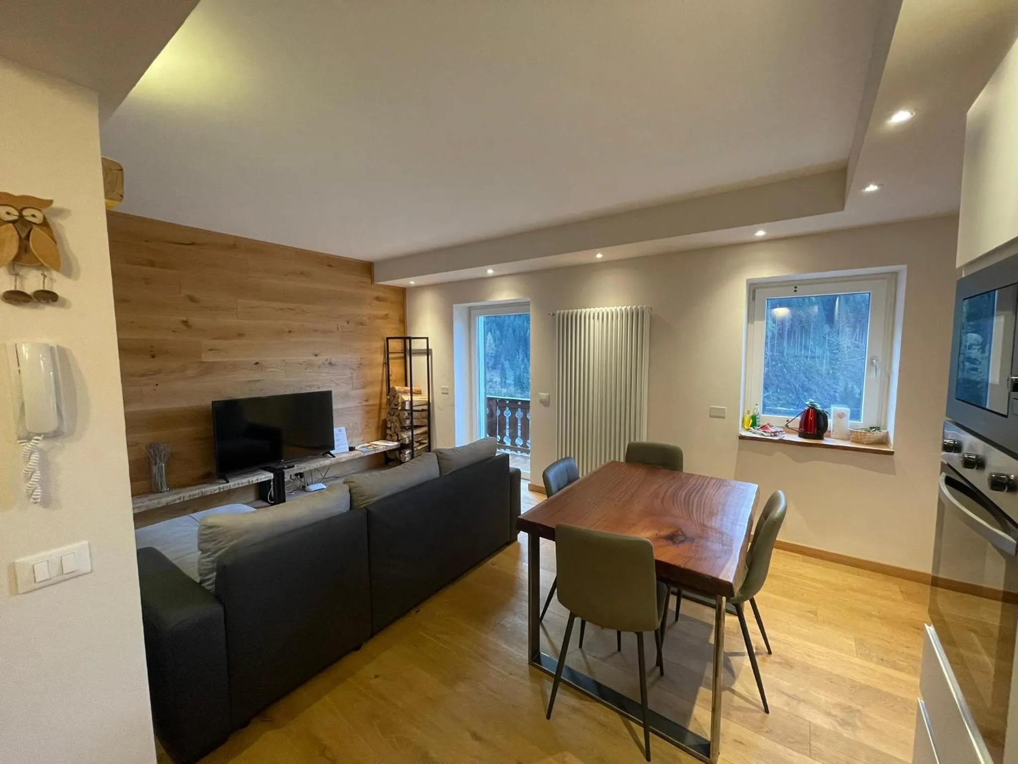 TV and multimedia in SnowLake Suite & Apartment