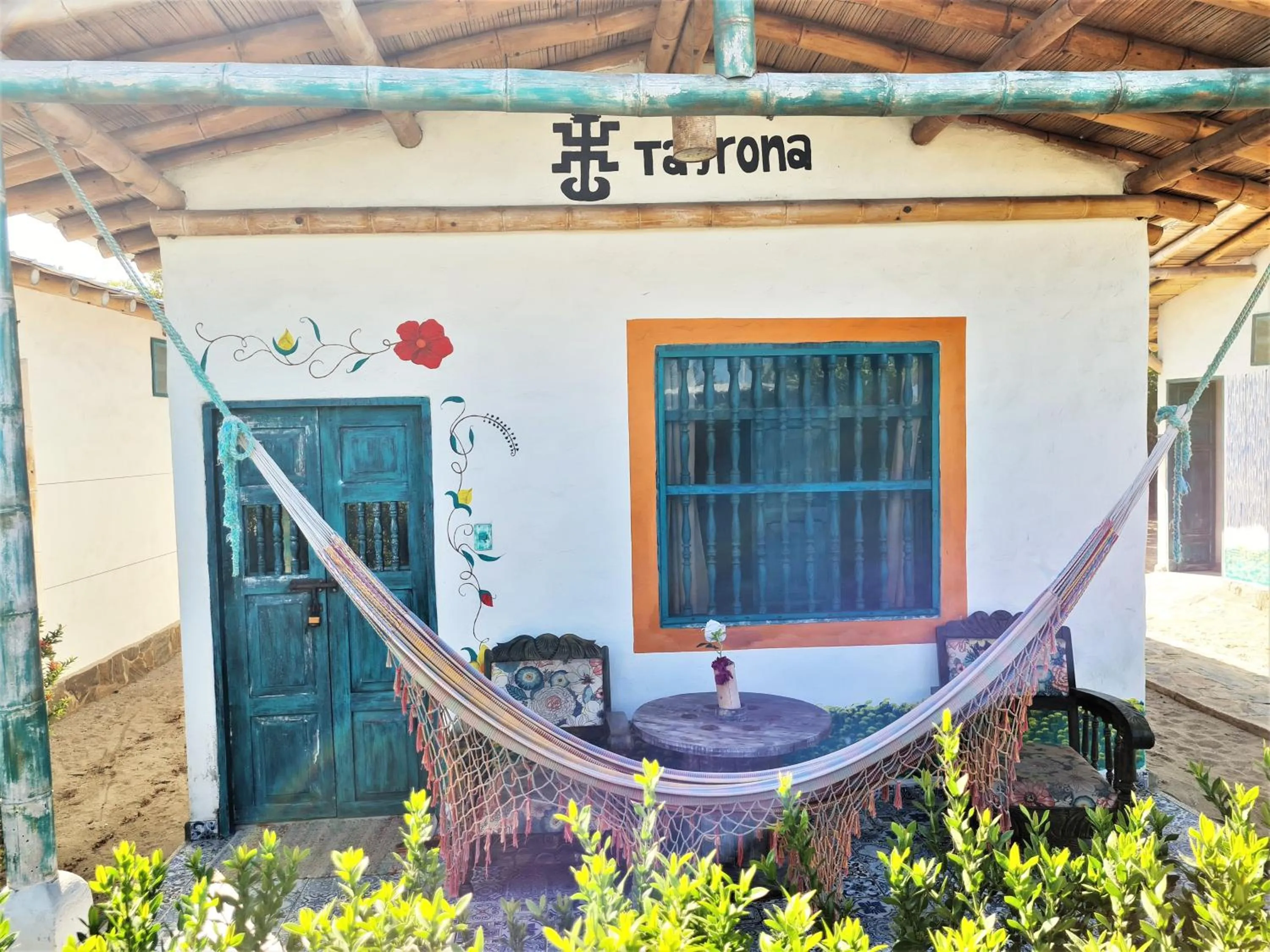 Garden view in Eco-Hotel Chevere Beach