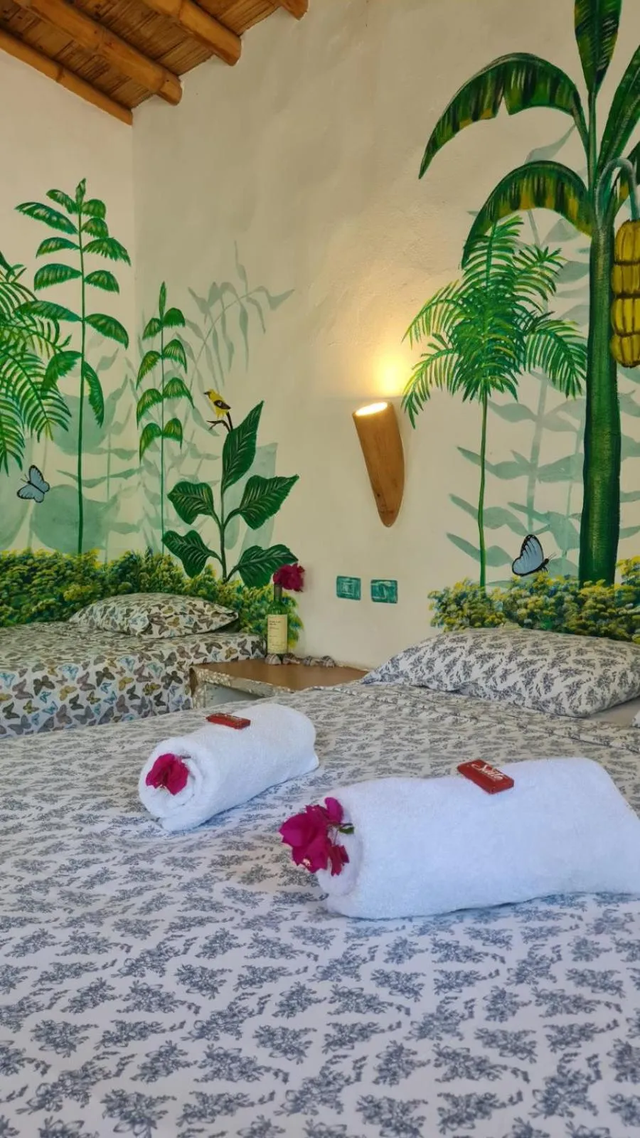 Bedroom in Eco-Hotel Chevere Beach