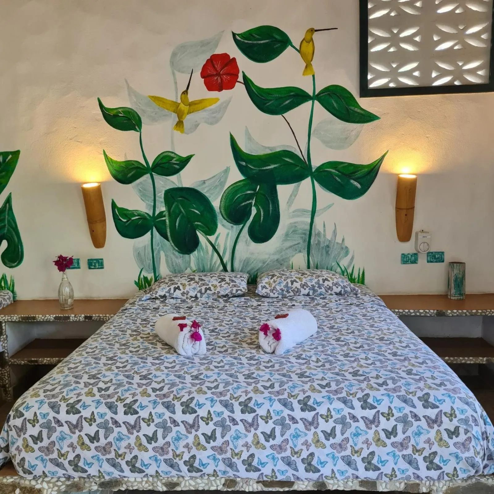 Decorative detail in Eco-Hotel Chevere Beach