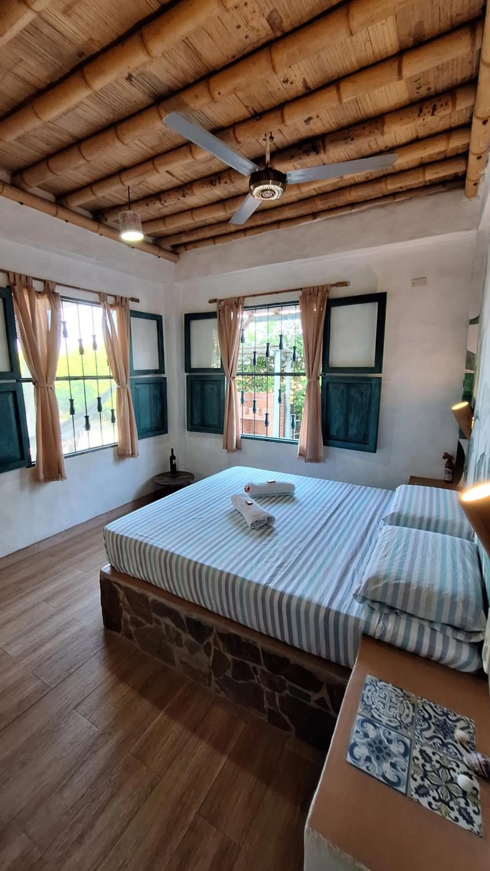 Photo of the whole room, Bed in Eco-Hotel Chevere Beach