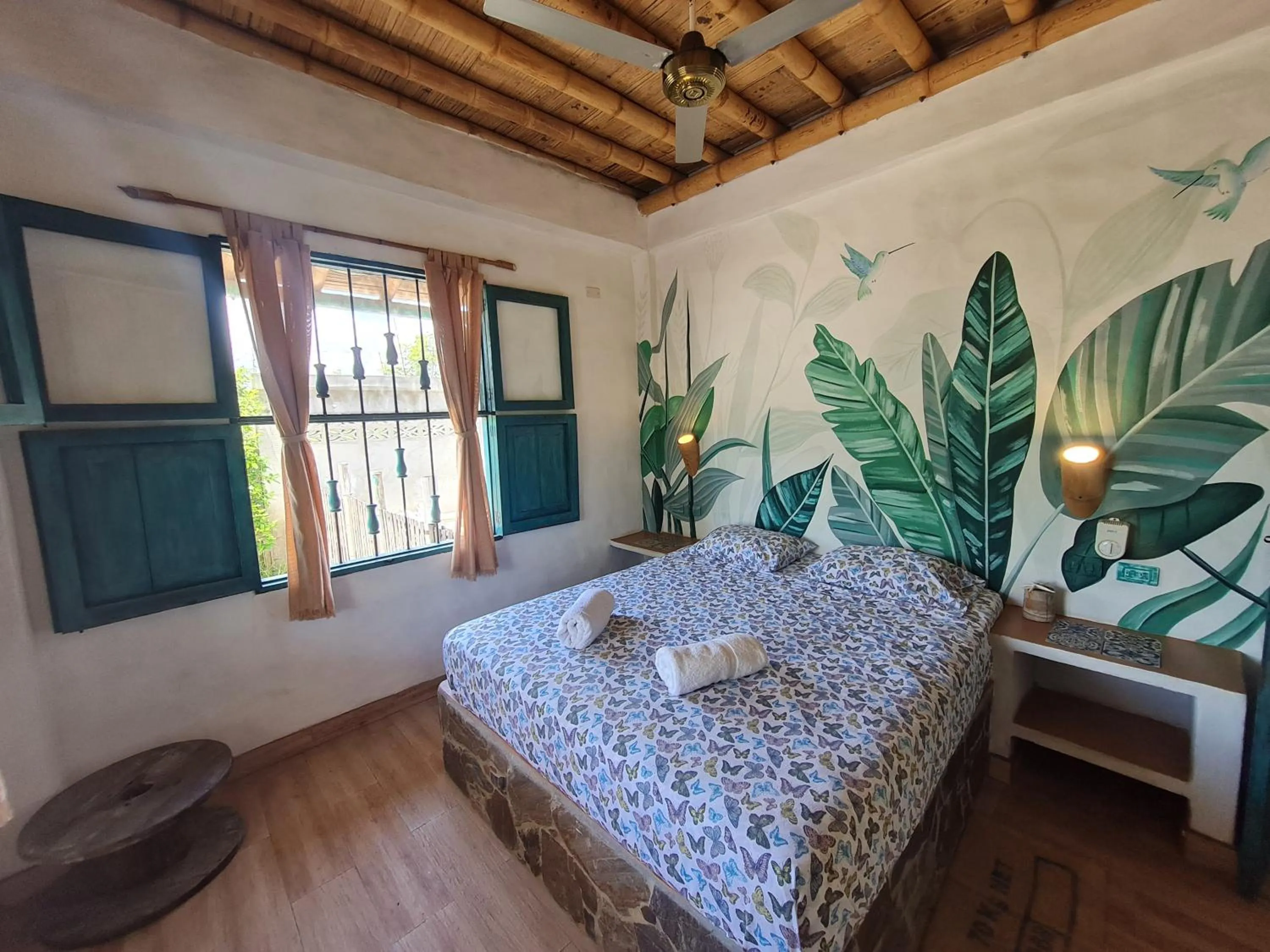 Photo of the whole room, Bed in Eco-Hotel Chevere Beach