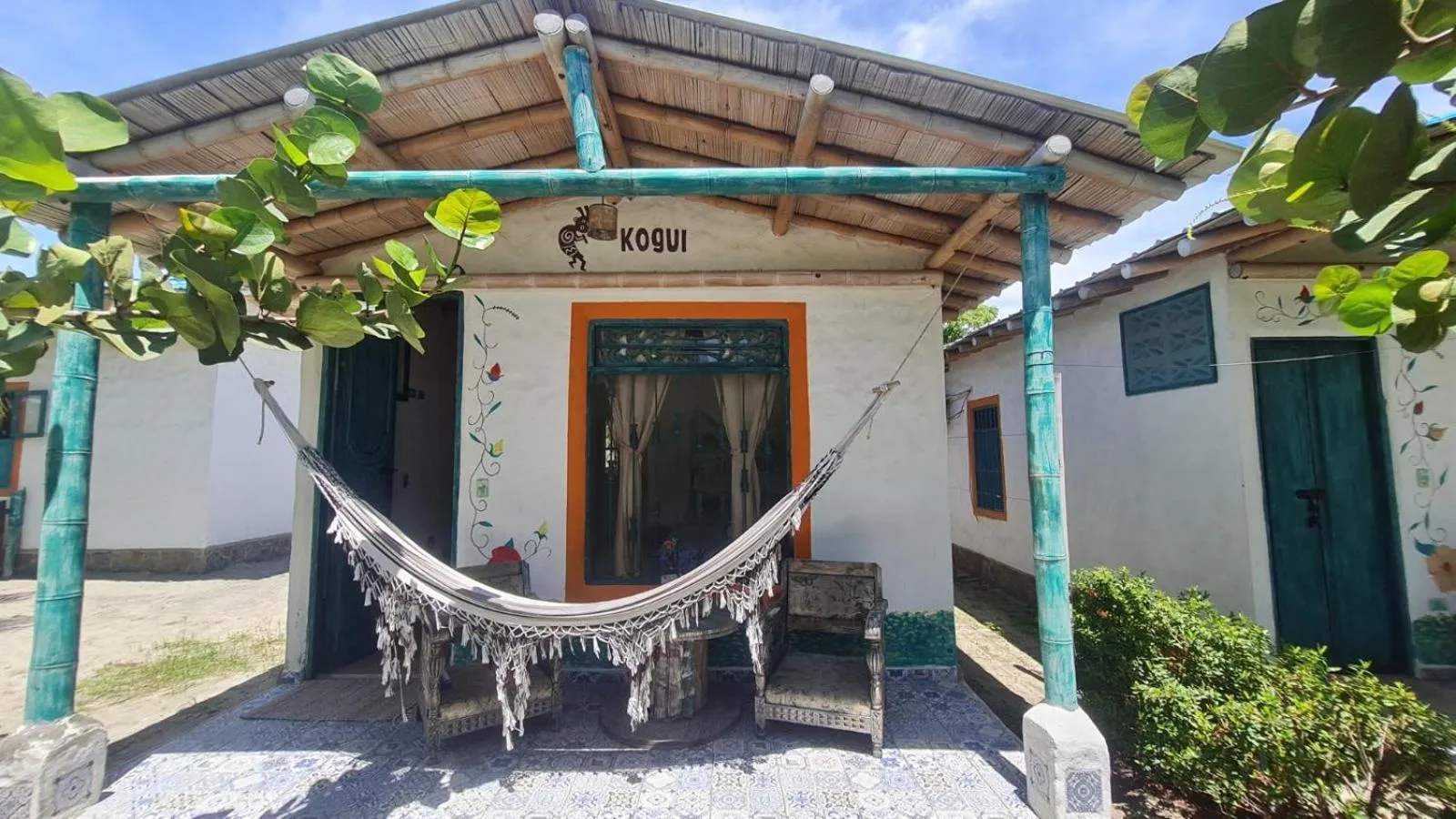 Balcony/Terrace in Eco-Hotel Chevere Beach