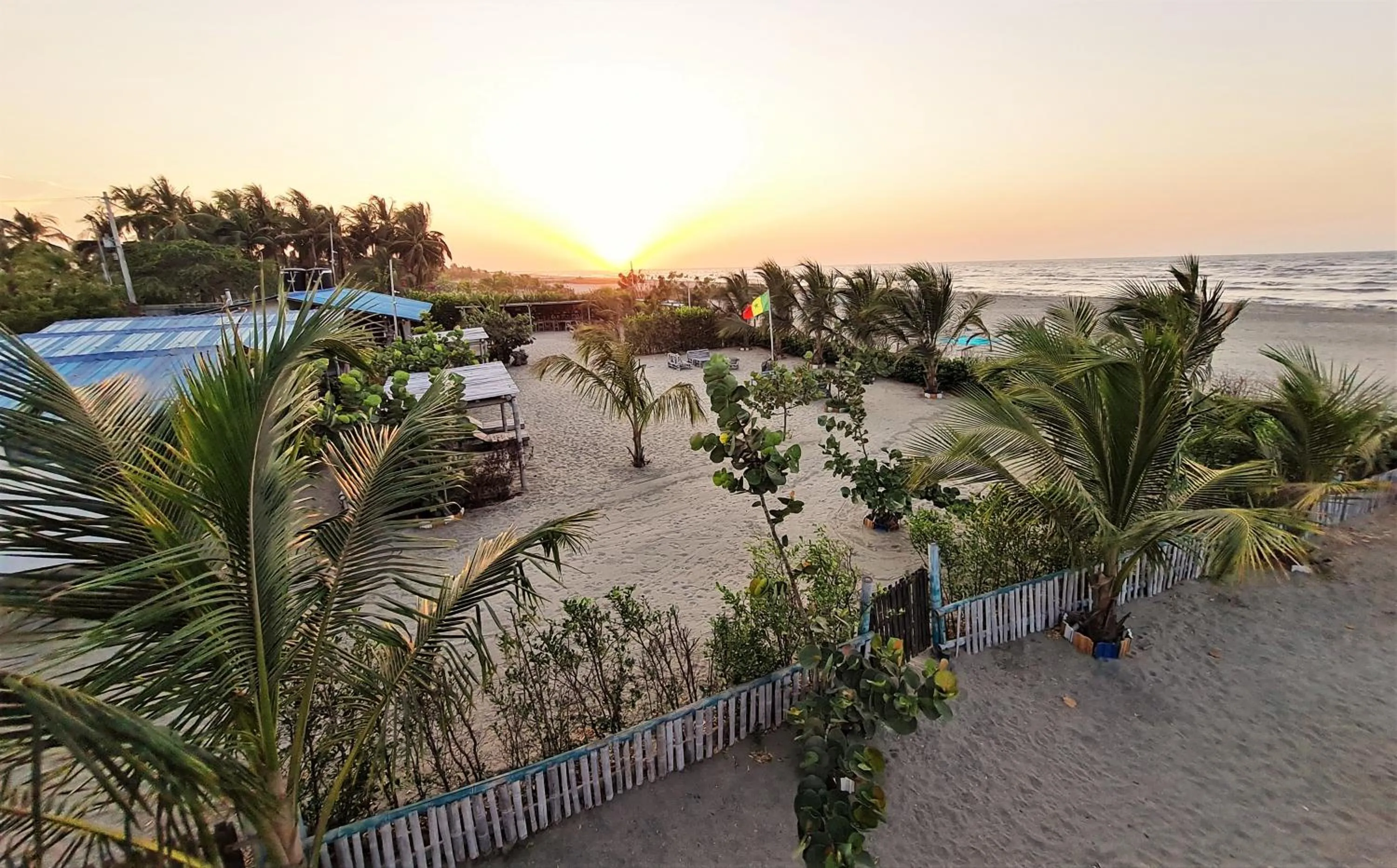 Beach in Eco-Hotel Chevere Beach