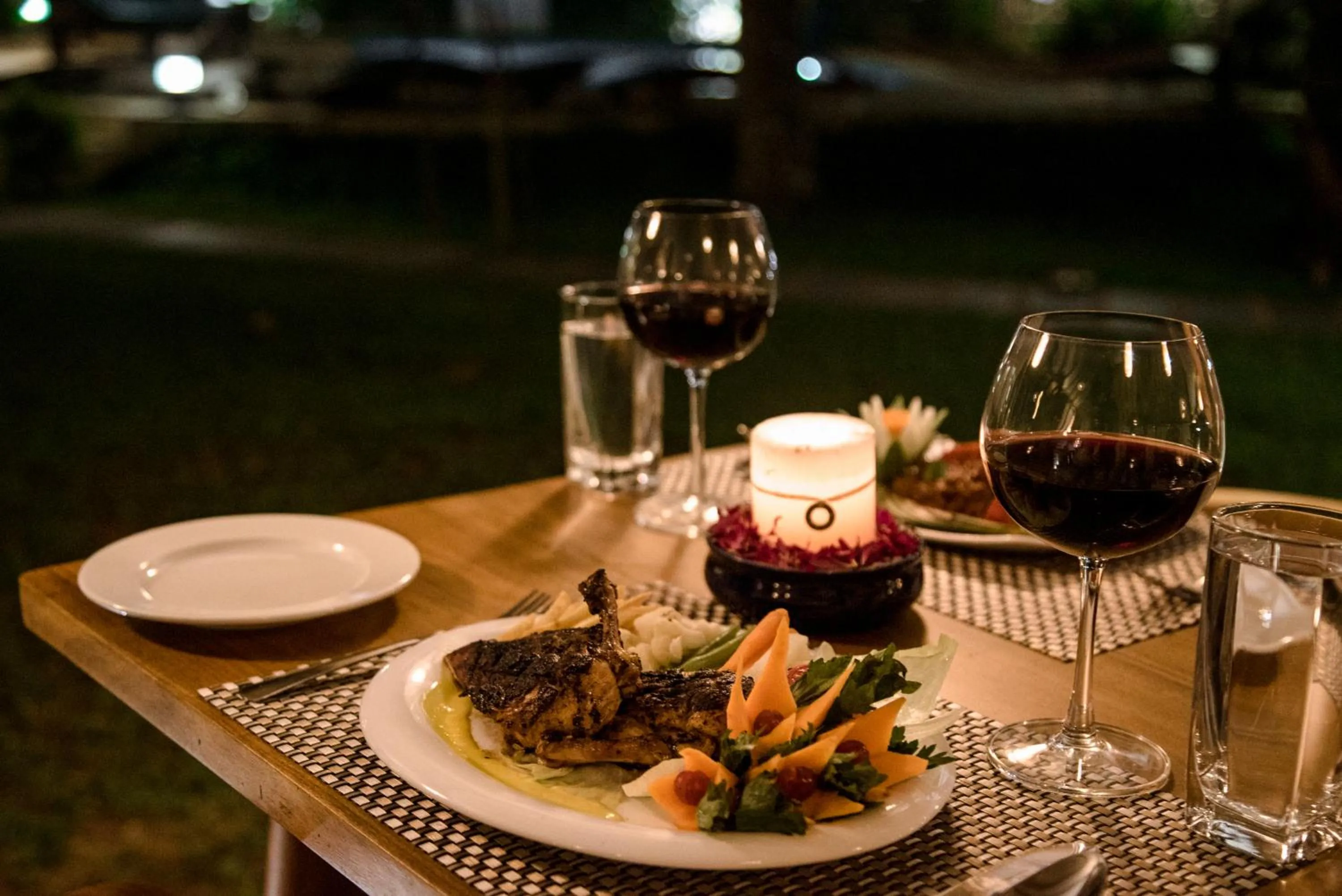 Food close-up in Flamingo Boutique Hotel & Ayurvedic spa