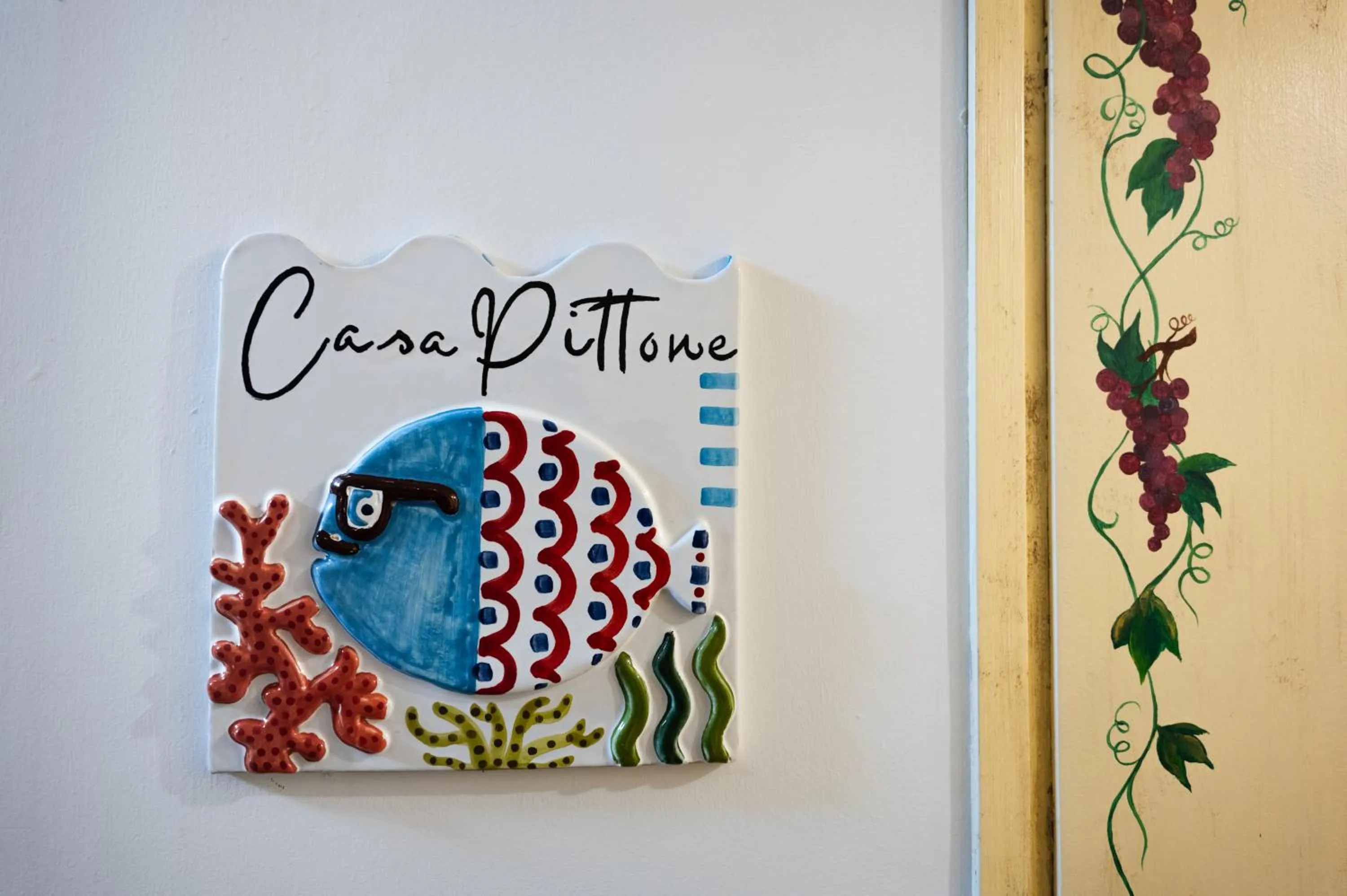 Facade/entrance in Casa Pittone