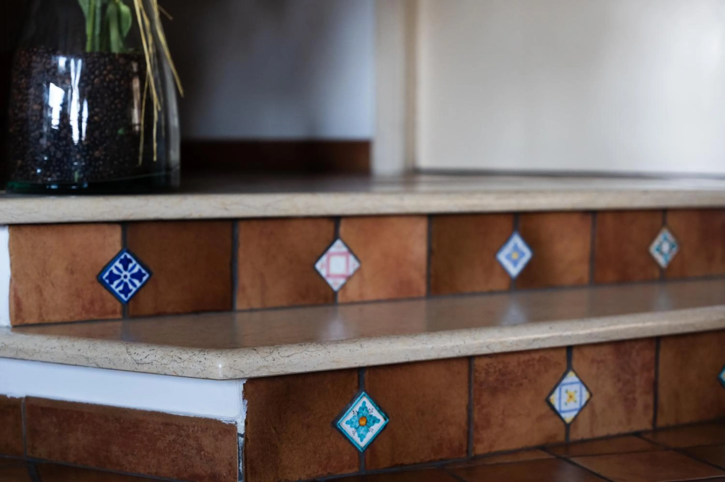Decorative detail in Casa Pittone