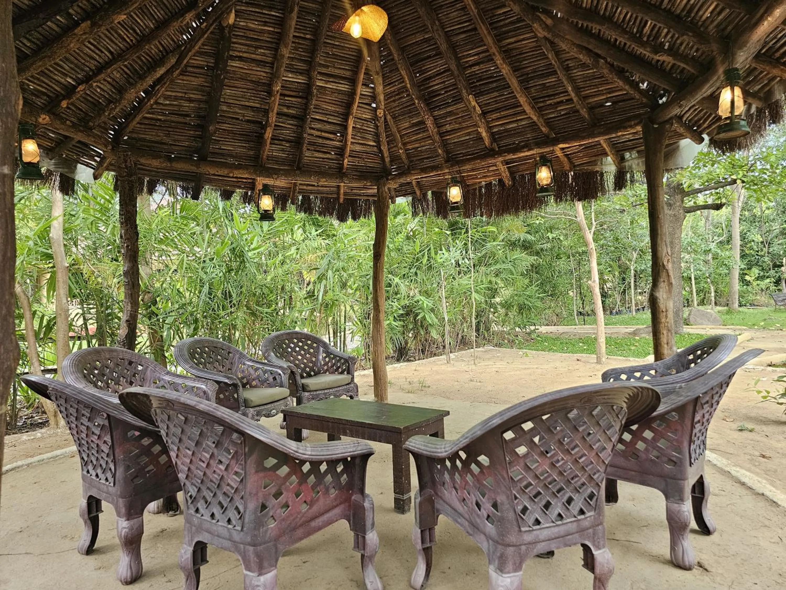 Garden view in The Celebration Van Vilas