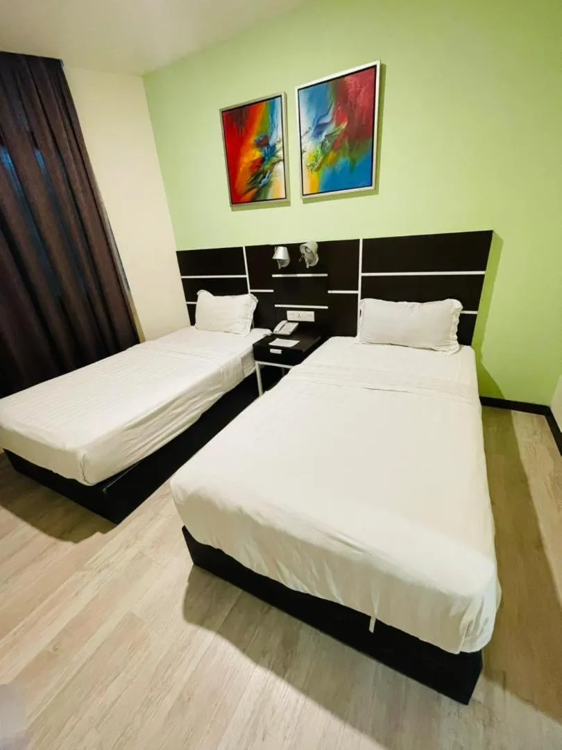 Bed in K Garden Hotel Parit Buntar