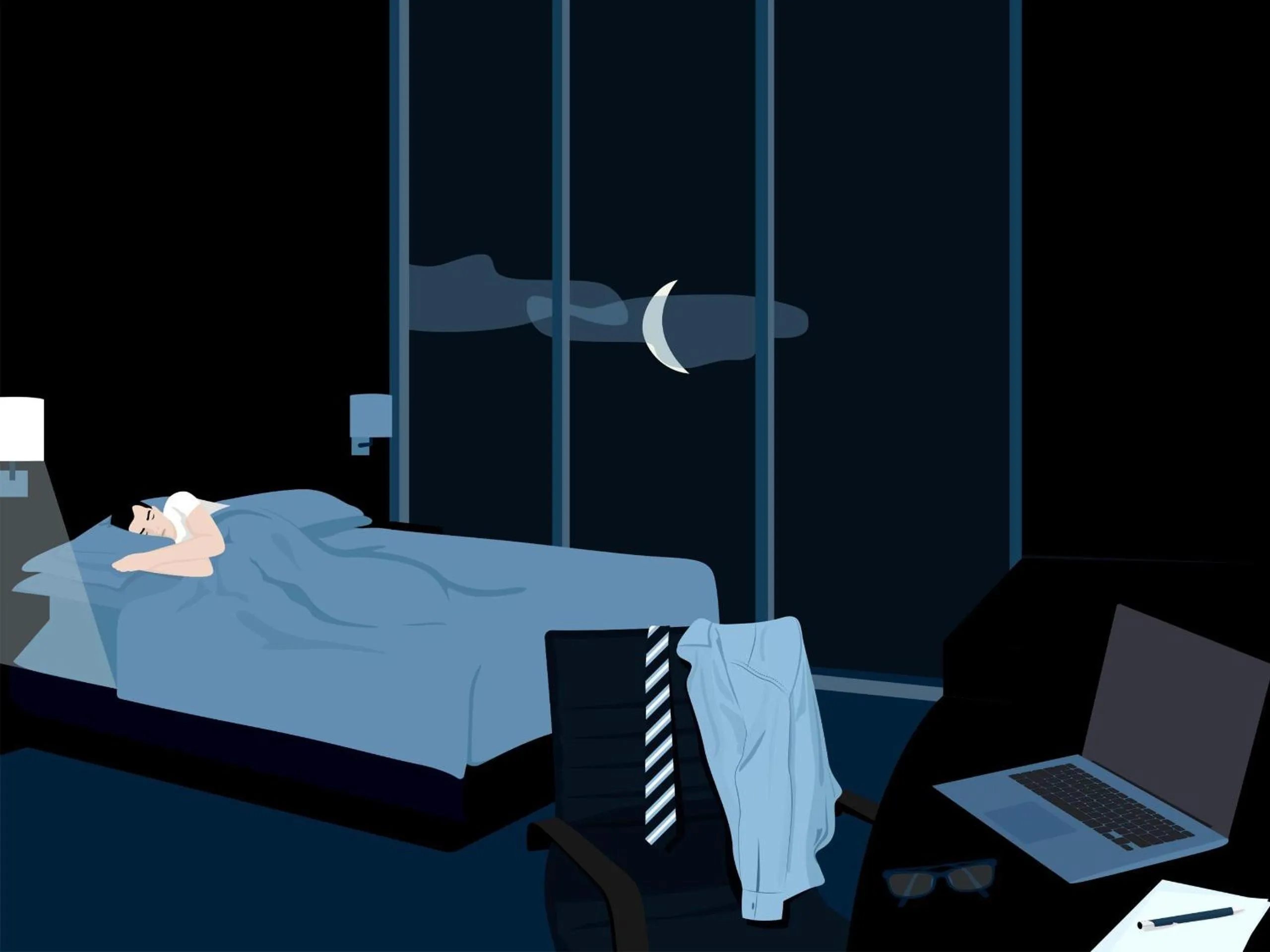 Bed in Hyatt Place Shenzhen Dongmen