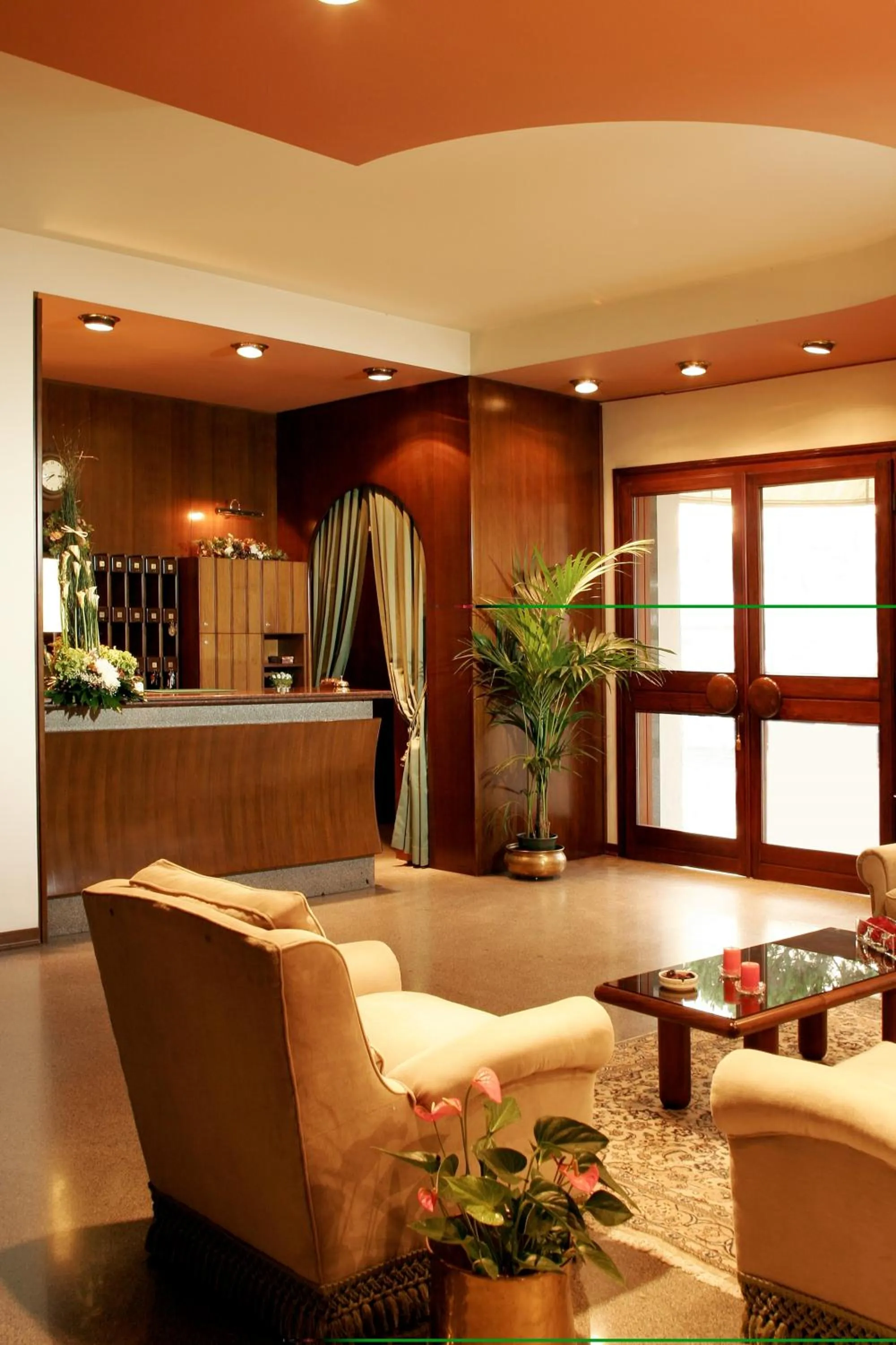 Lobby or reception in Hotel Astoria