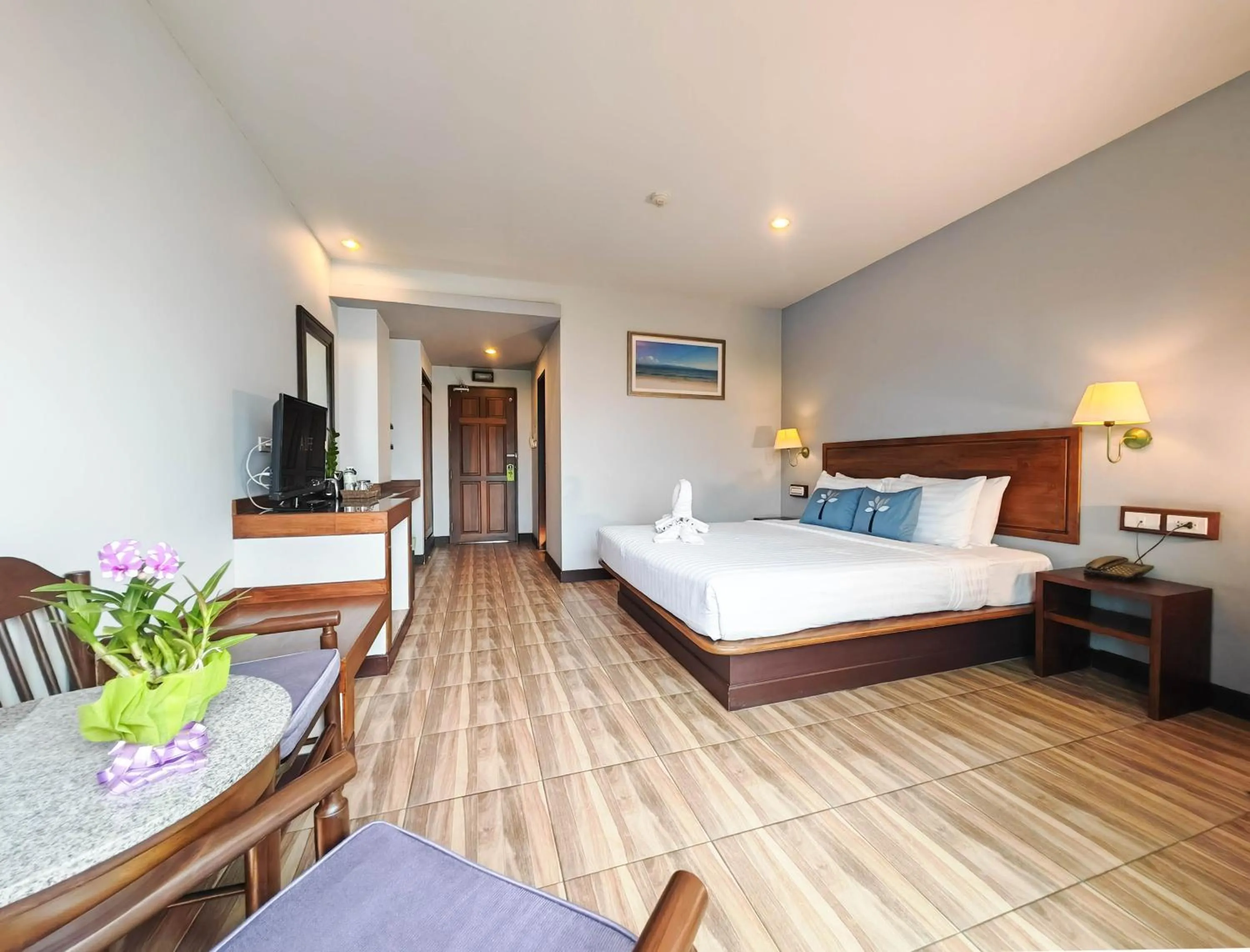 Bed in Savotel Hotel