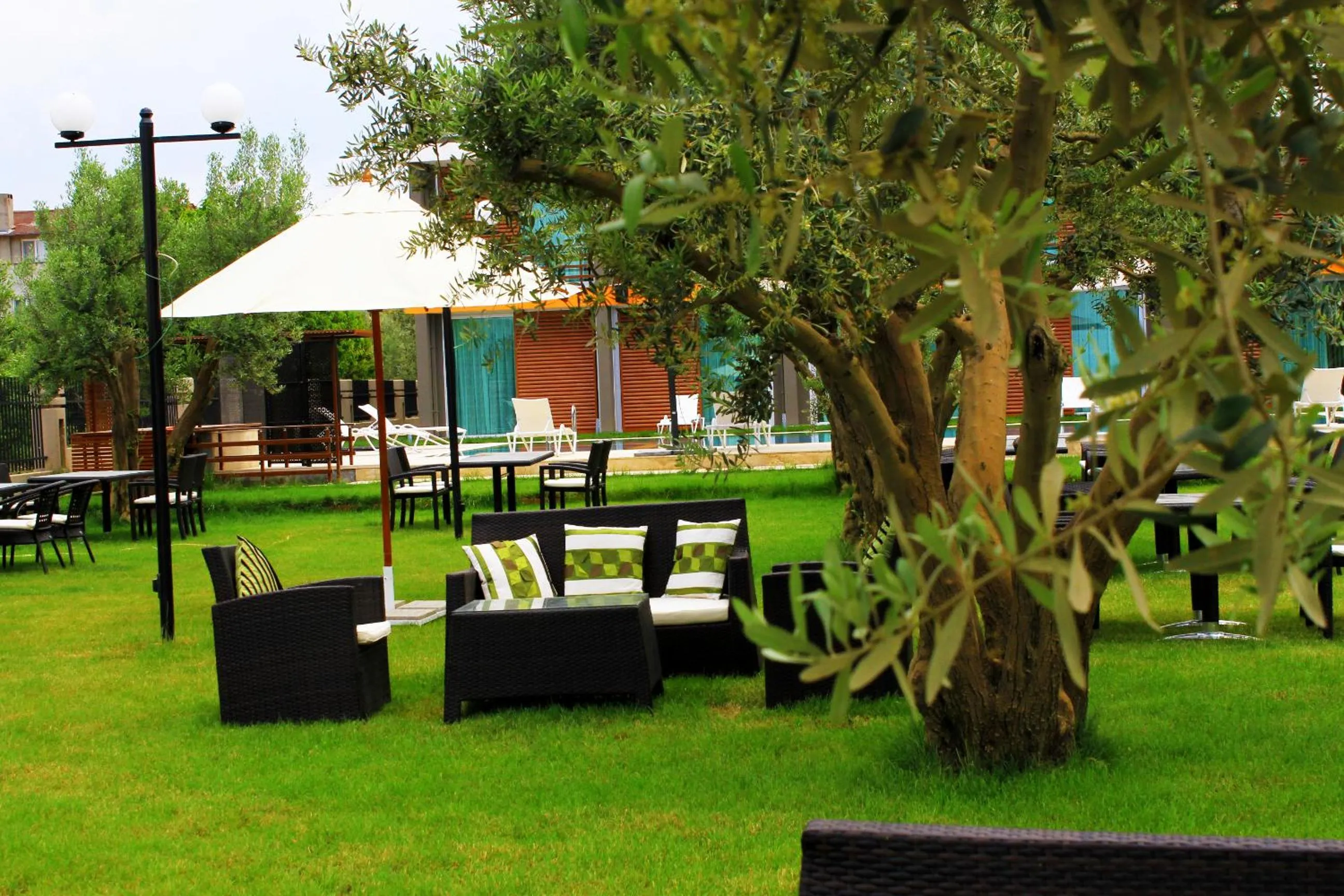 Garden in Zeytin Bahcesi Hotel