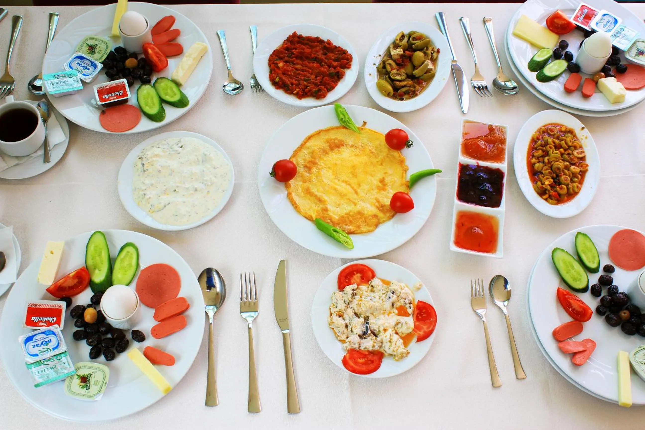Food close-up in Zeytin Bahcesi Hotel