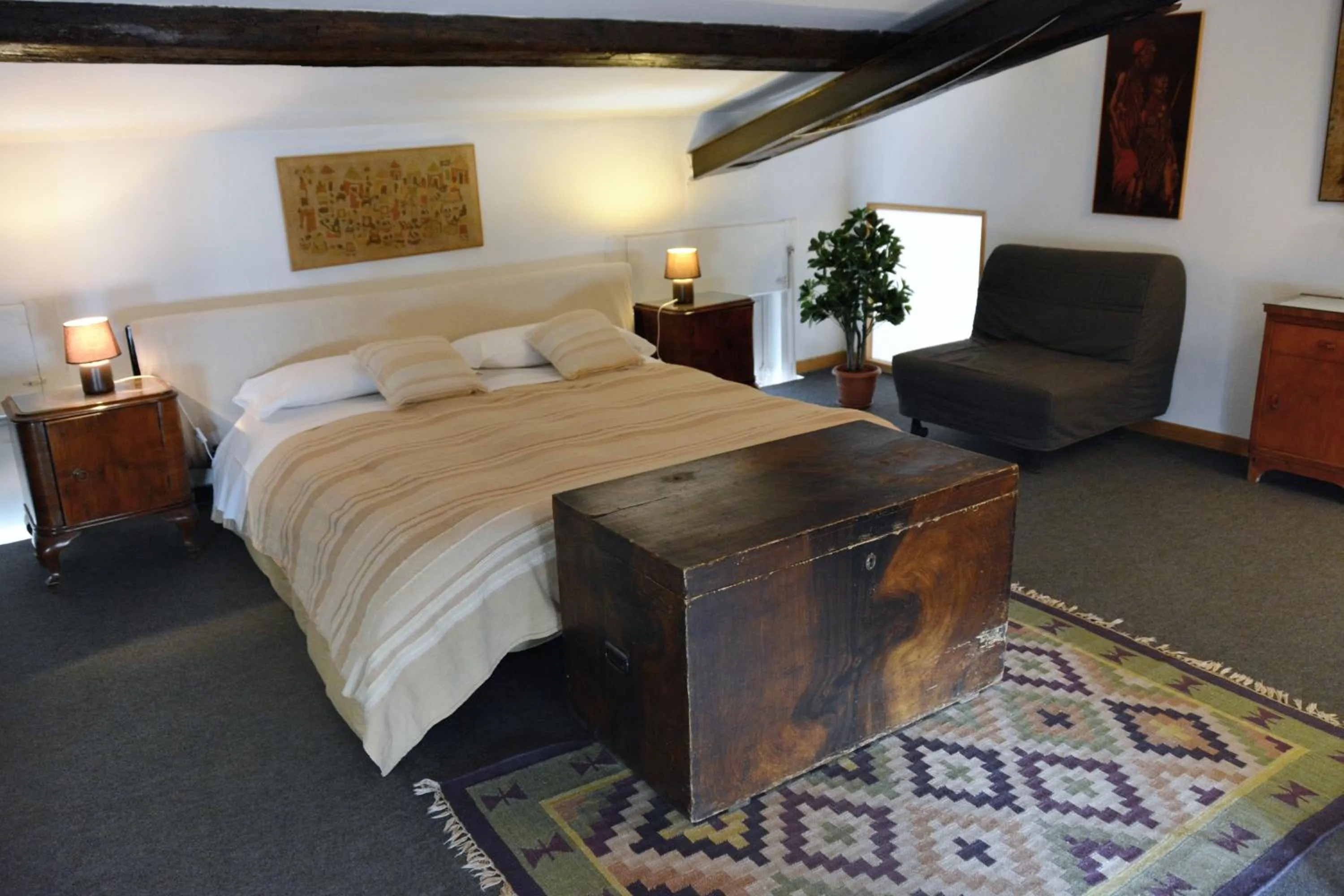 Bedroom, Bed in Appartamento Coronari