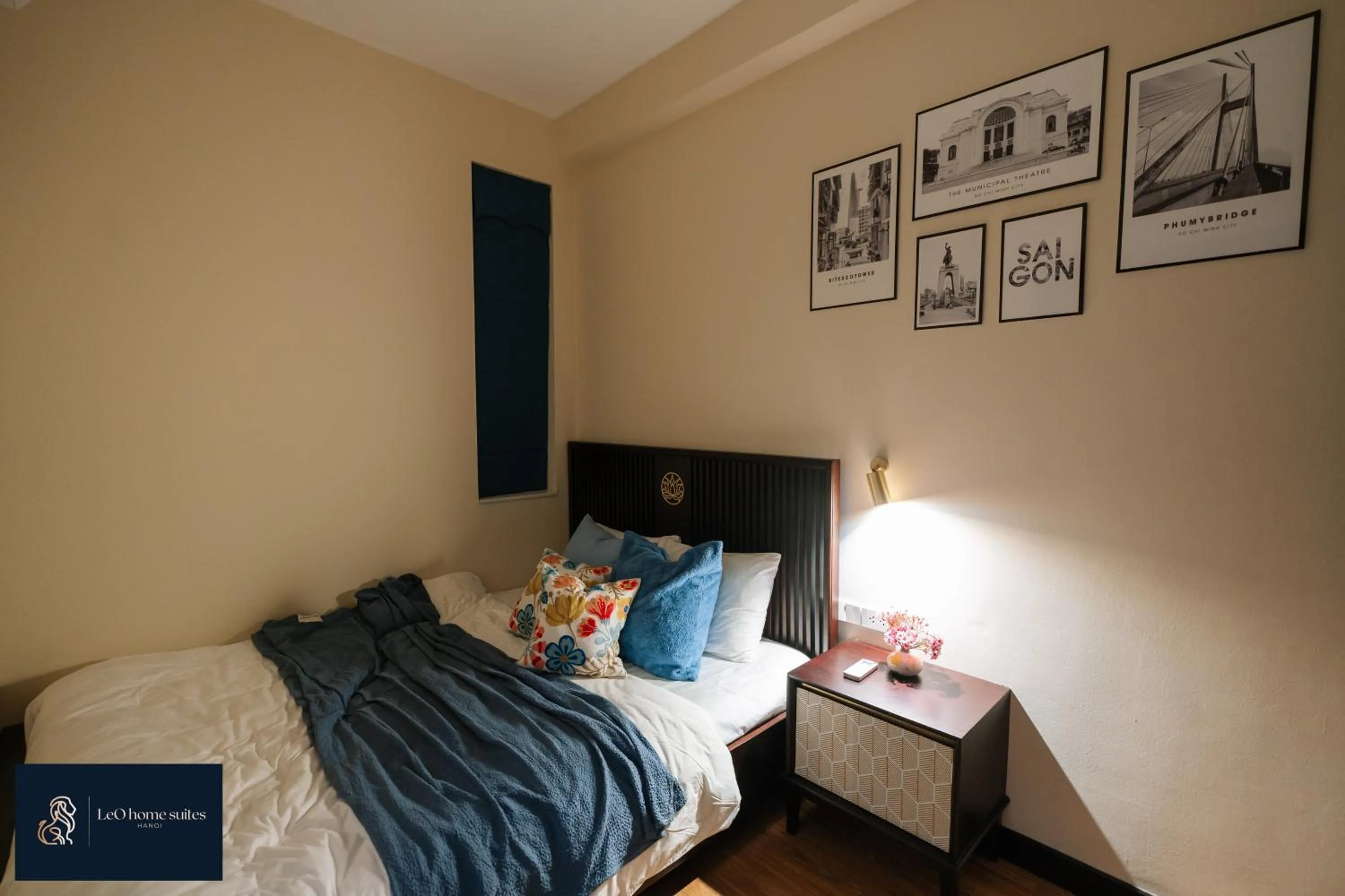 Bed in High-ser Apt w Greenview, Projector and 2BR incenter - So warmly and spacious