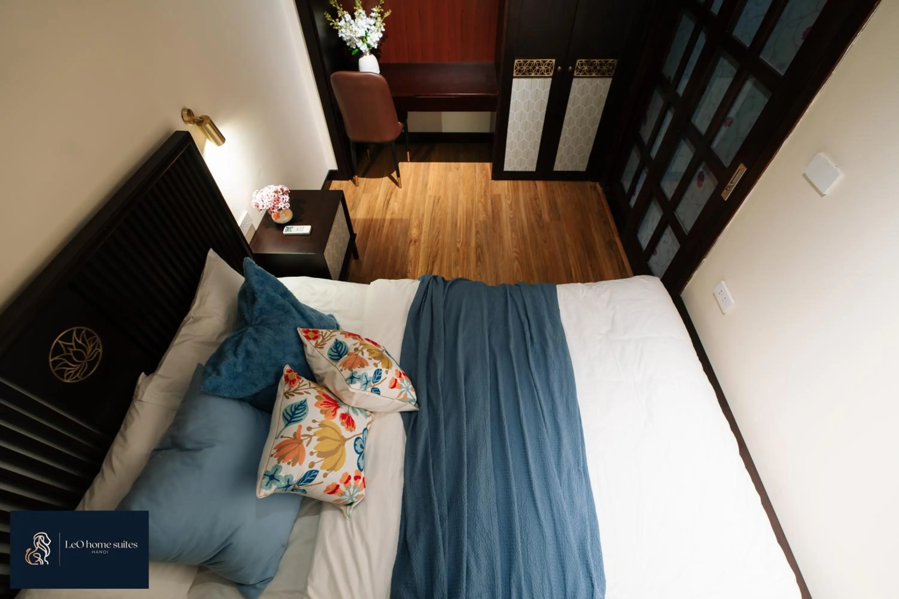 Bed in High-ser Apt w Greenview, Projector and 2BR incenter - So warmly and spacious