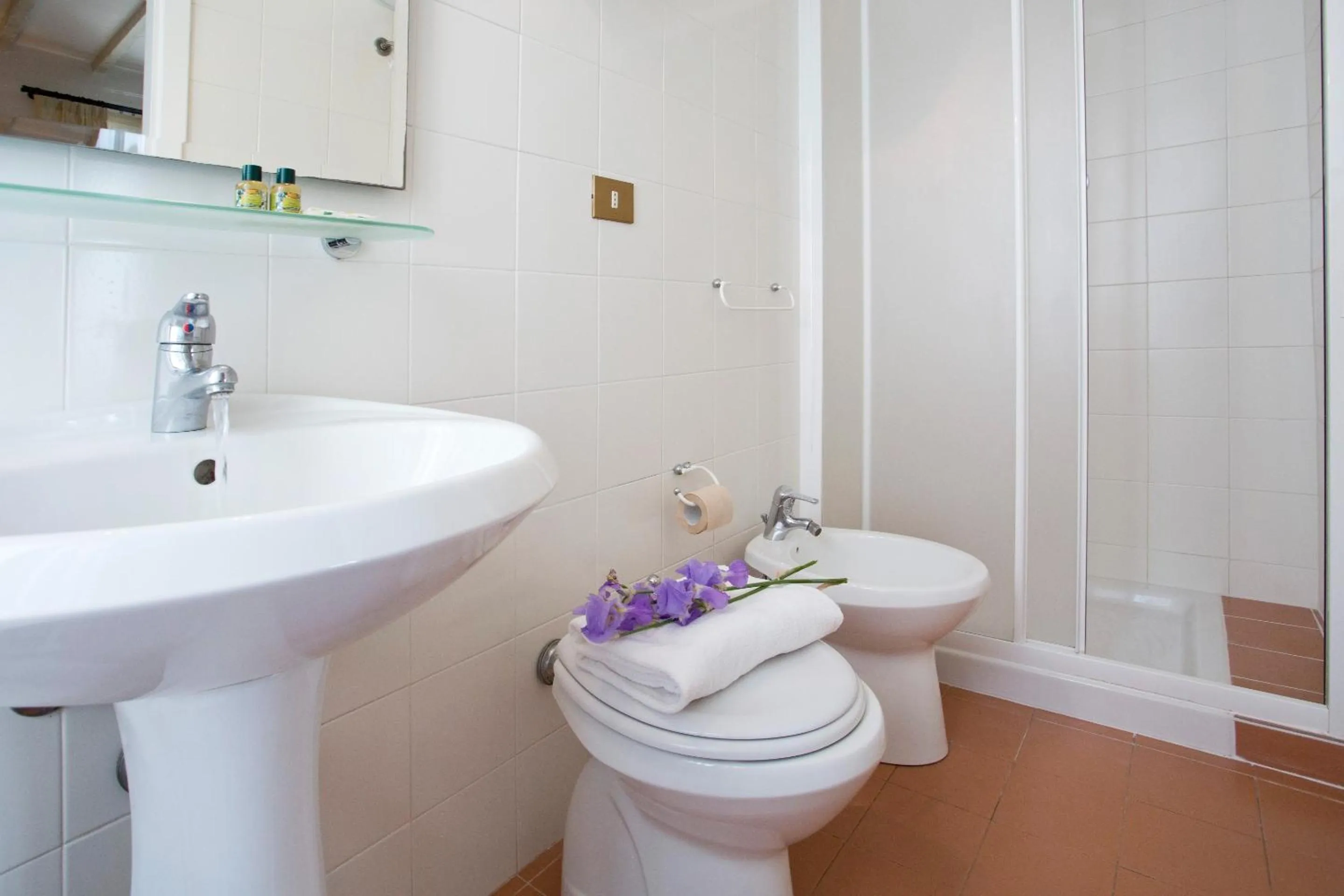 Bathroom in Agriturismo San Galgano