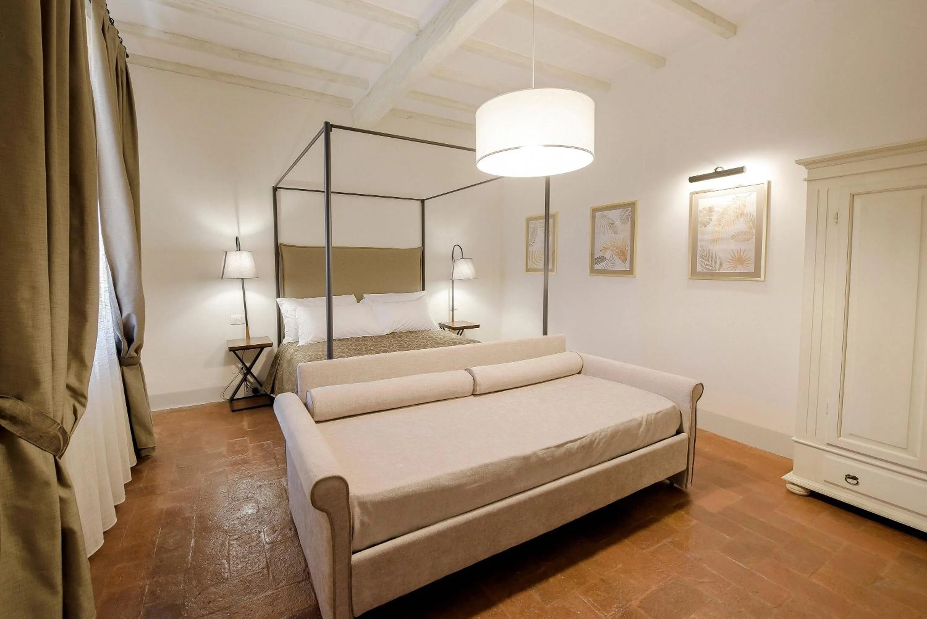 Bedroom, Bed in Agriturismo San Galgano