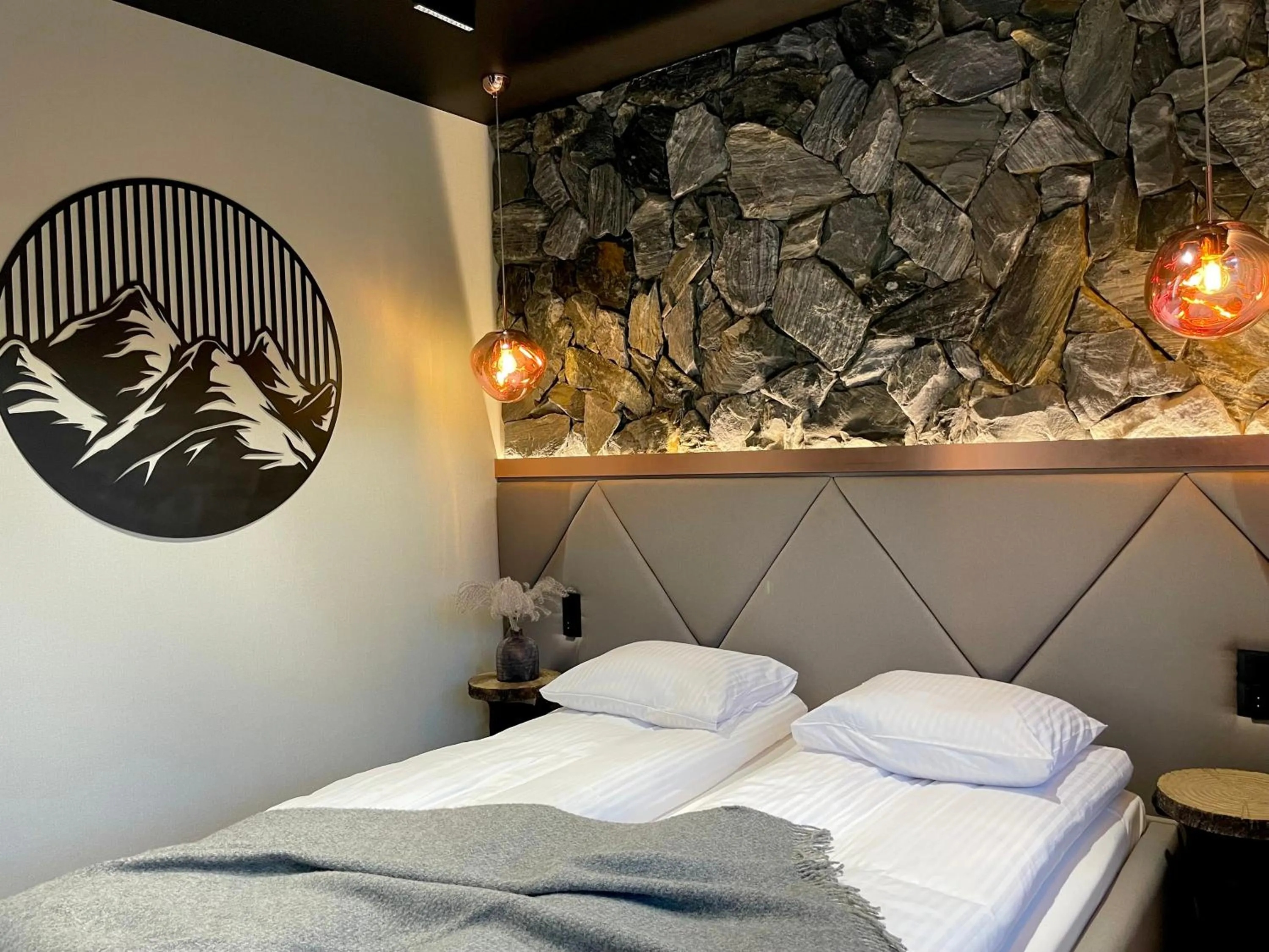 Bed in Apart-Center Złota Residence