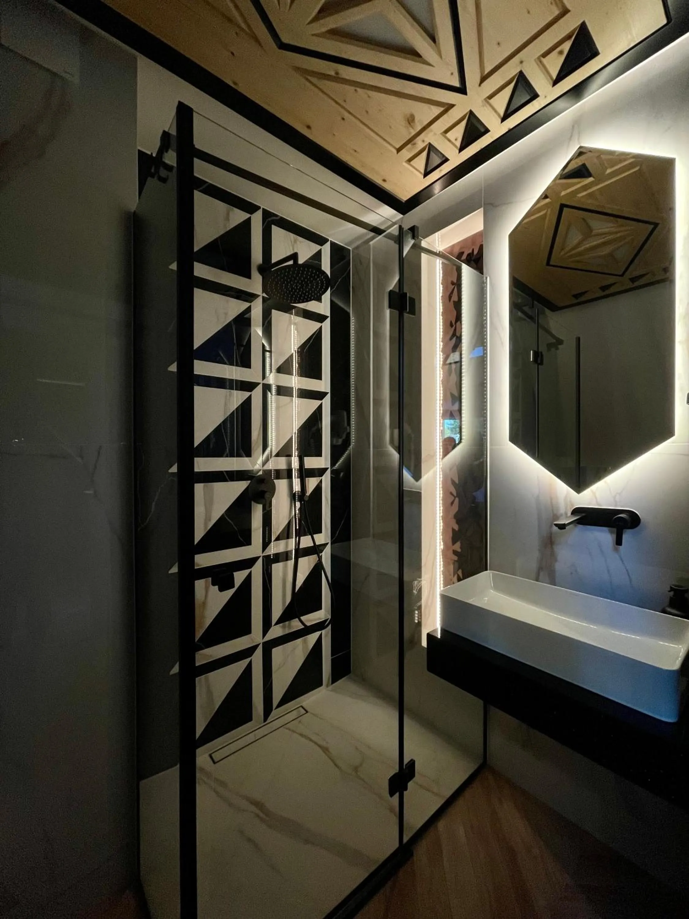 Bed in Apart-Center Złota Residence