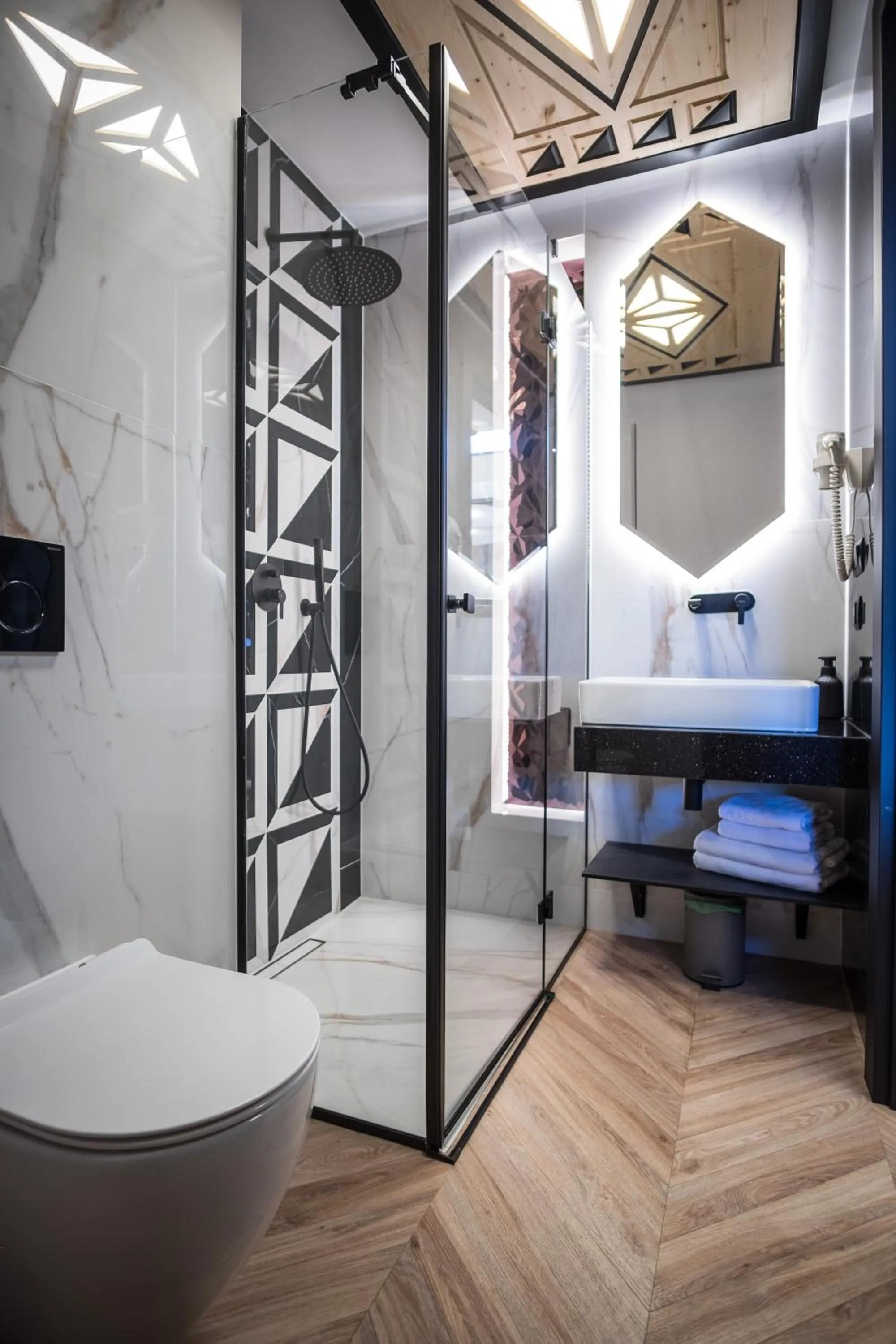 Bathroom in Apart-Center Złota Residence
