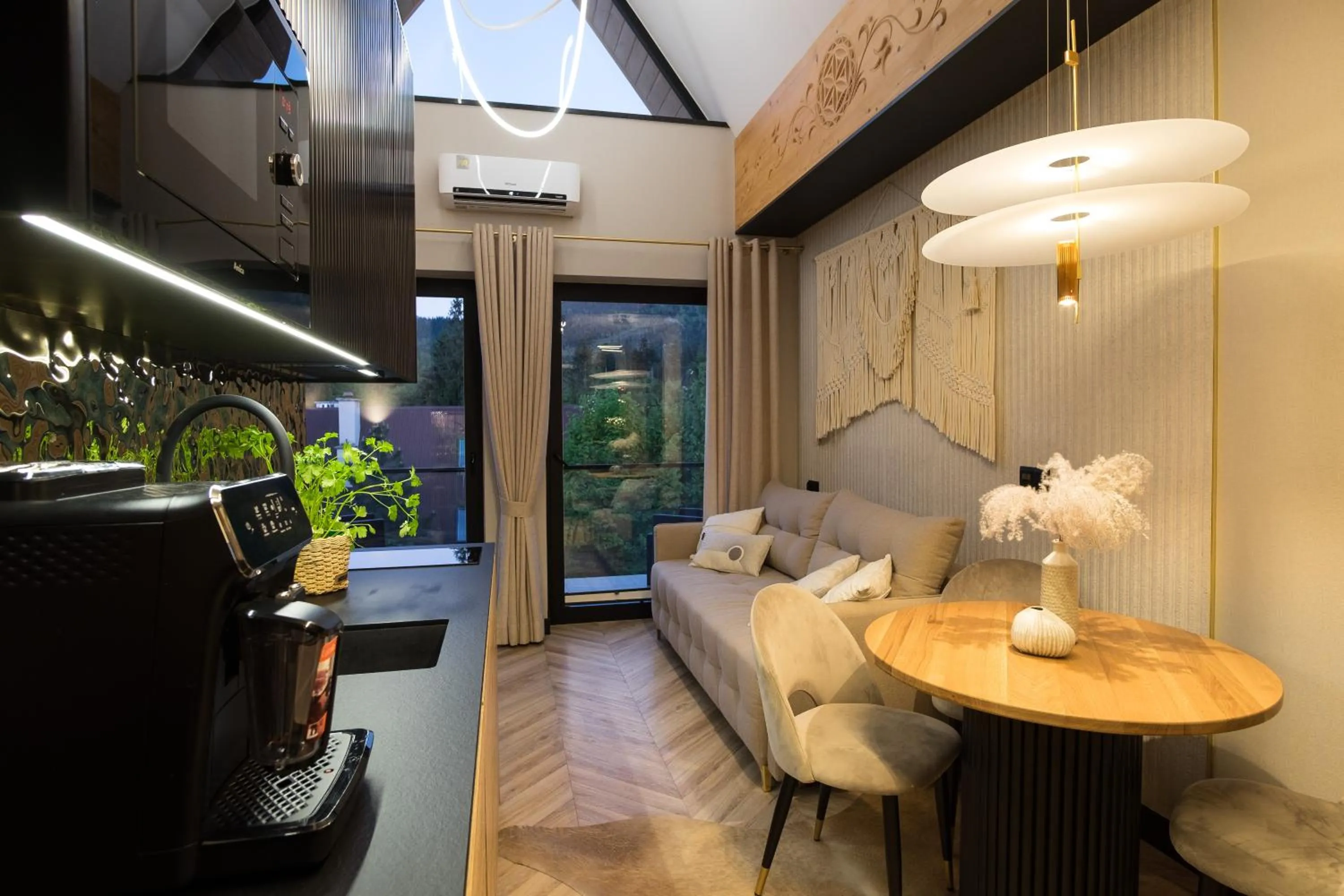 Living room in Apart-Center Złota Residence