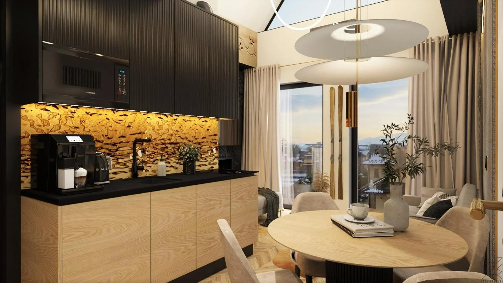 Coffee/tea facilities in Apart-Center Złota Residence