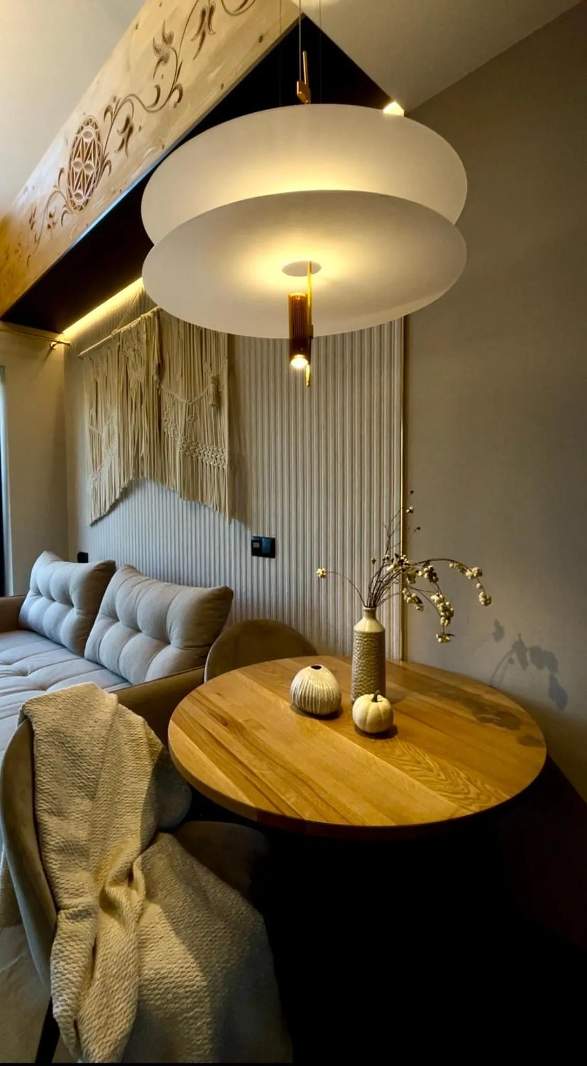 Seating area in Apart-Center Złota Residence