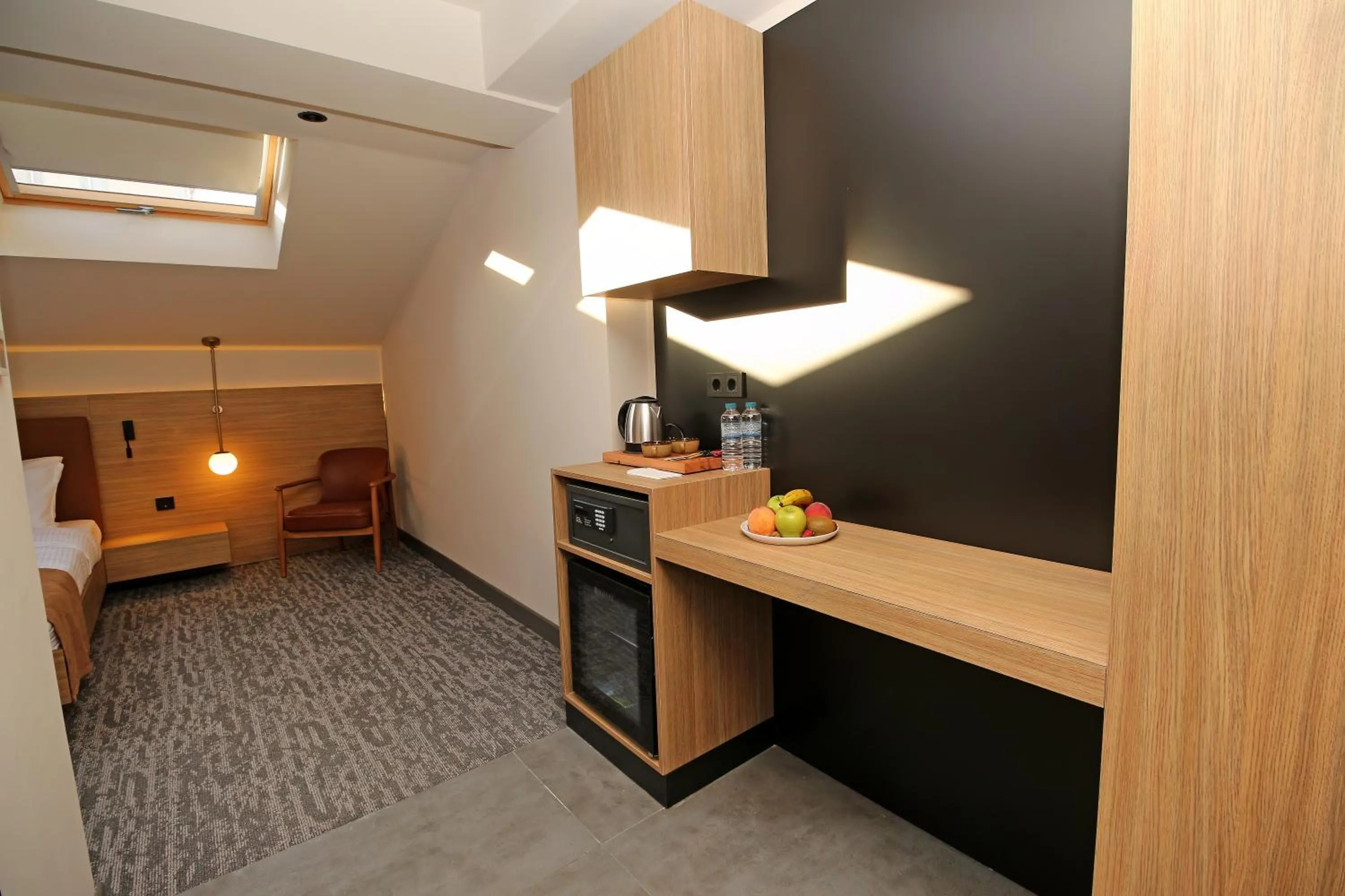 Bed in İnanlar City Hotel