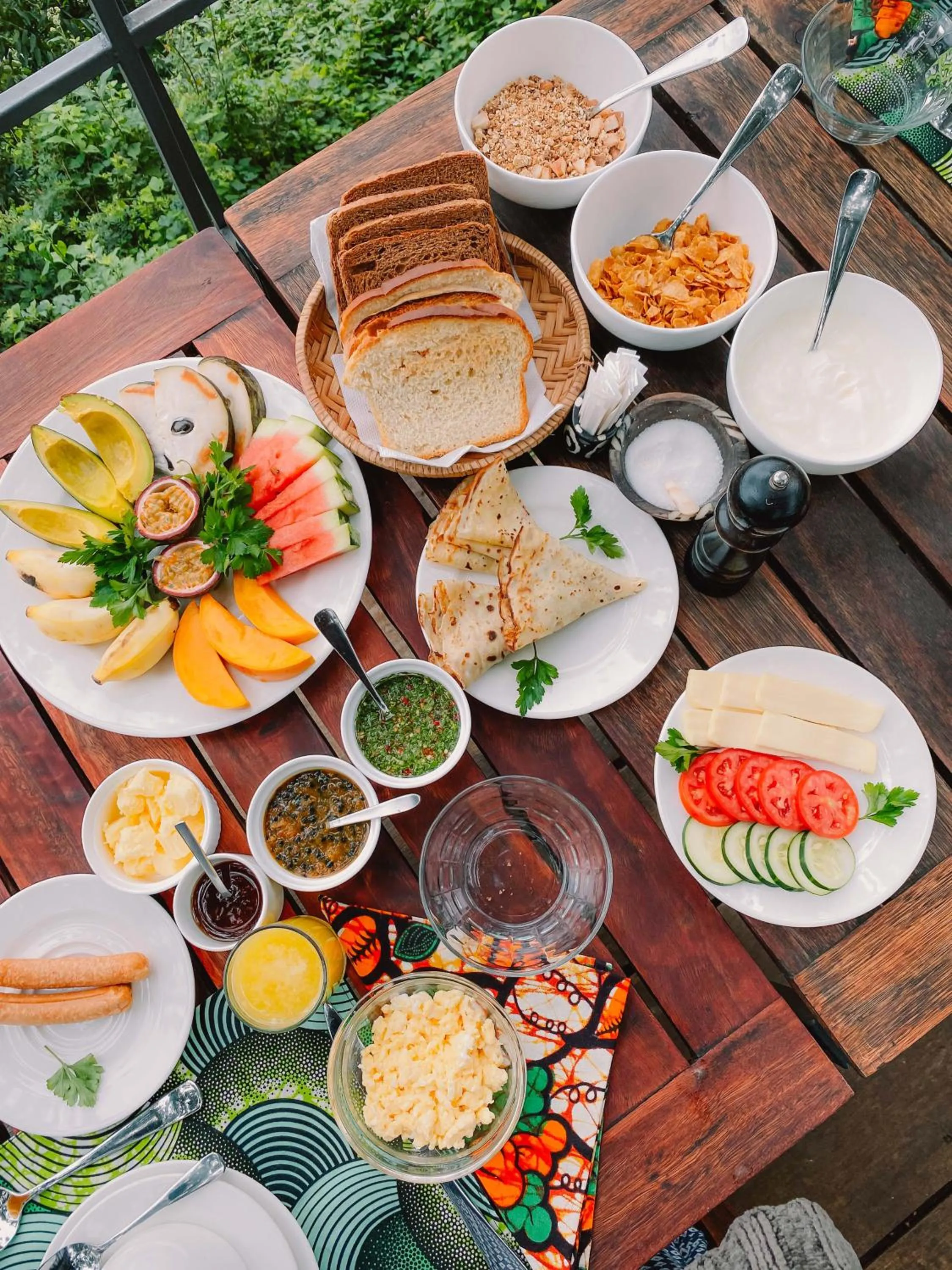 Food and drinks in Kaliwa Lodge