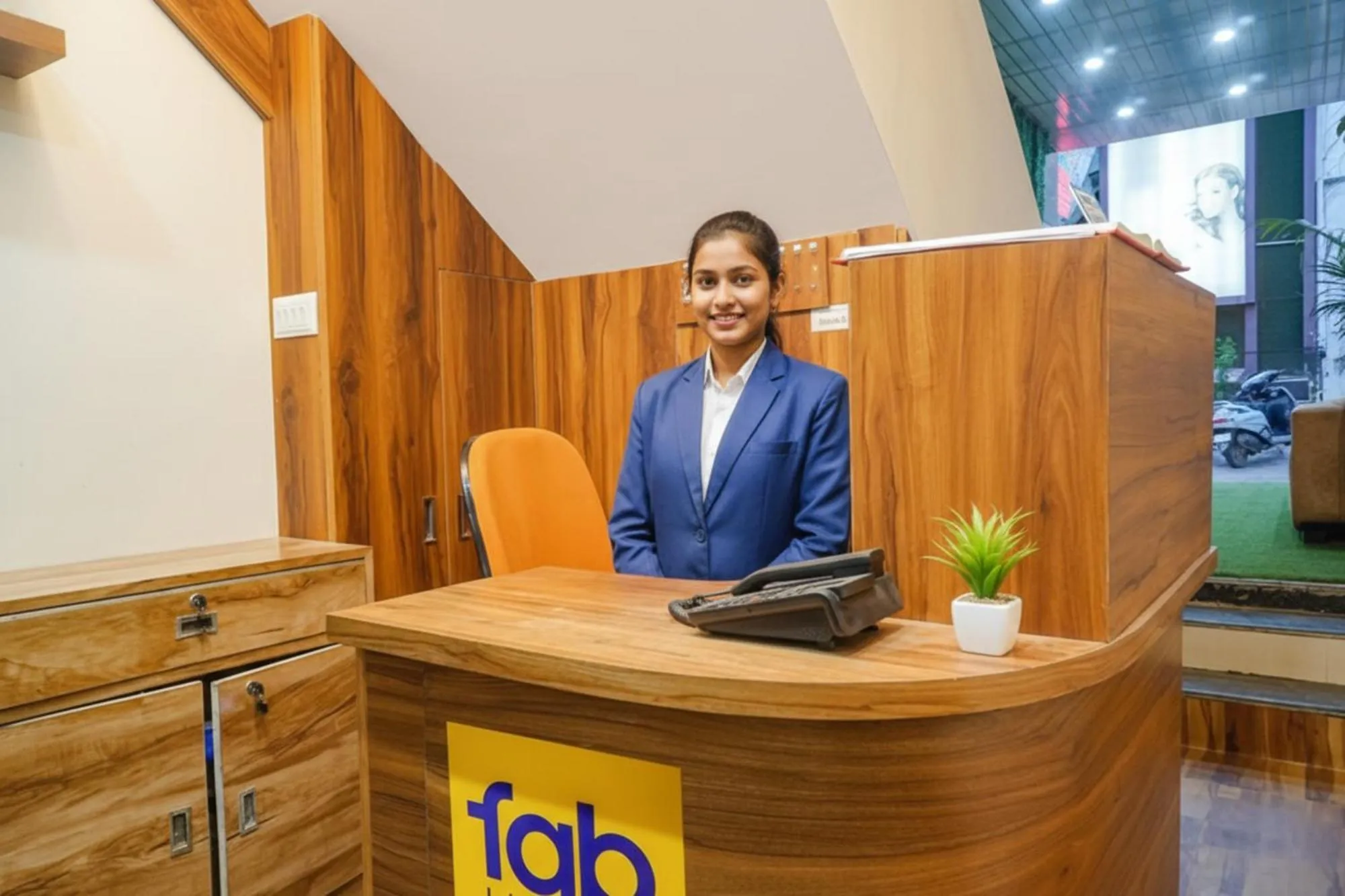 Lobby or reception in FabHotel Tan Square - Nr Eon IT Park