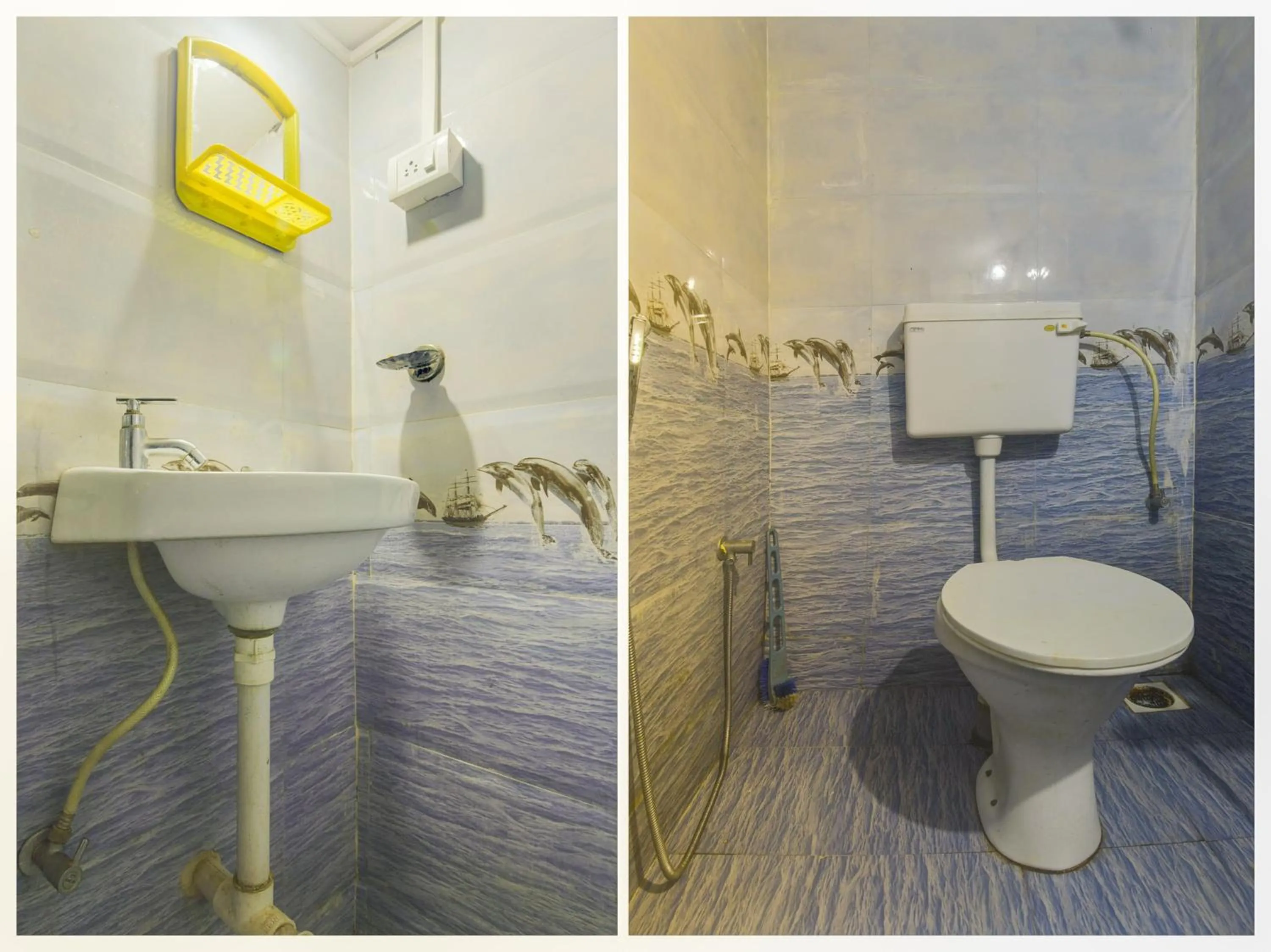 Bathroom in Hotel O Madan Motels