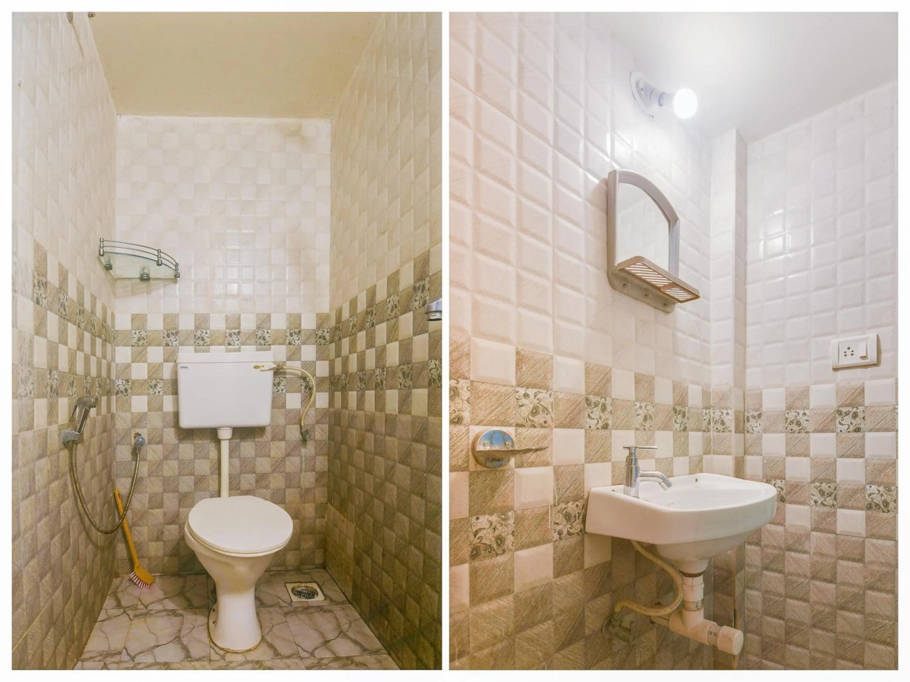 Bathroom in Hotel O Madan Motels