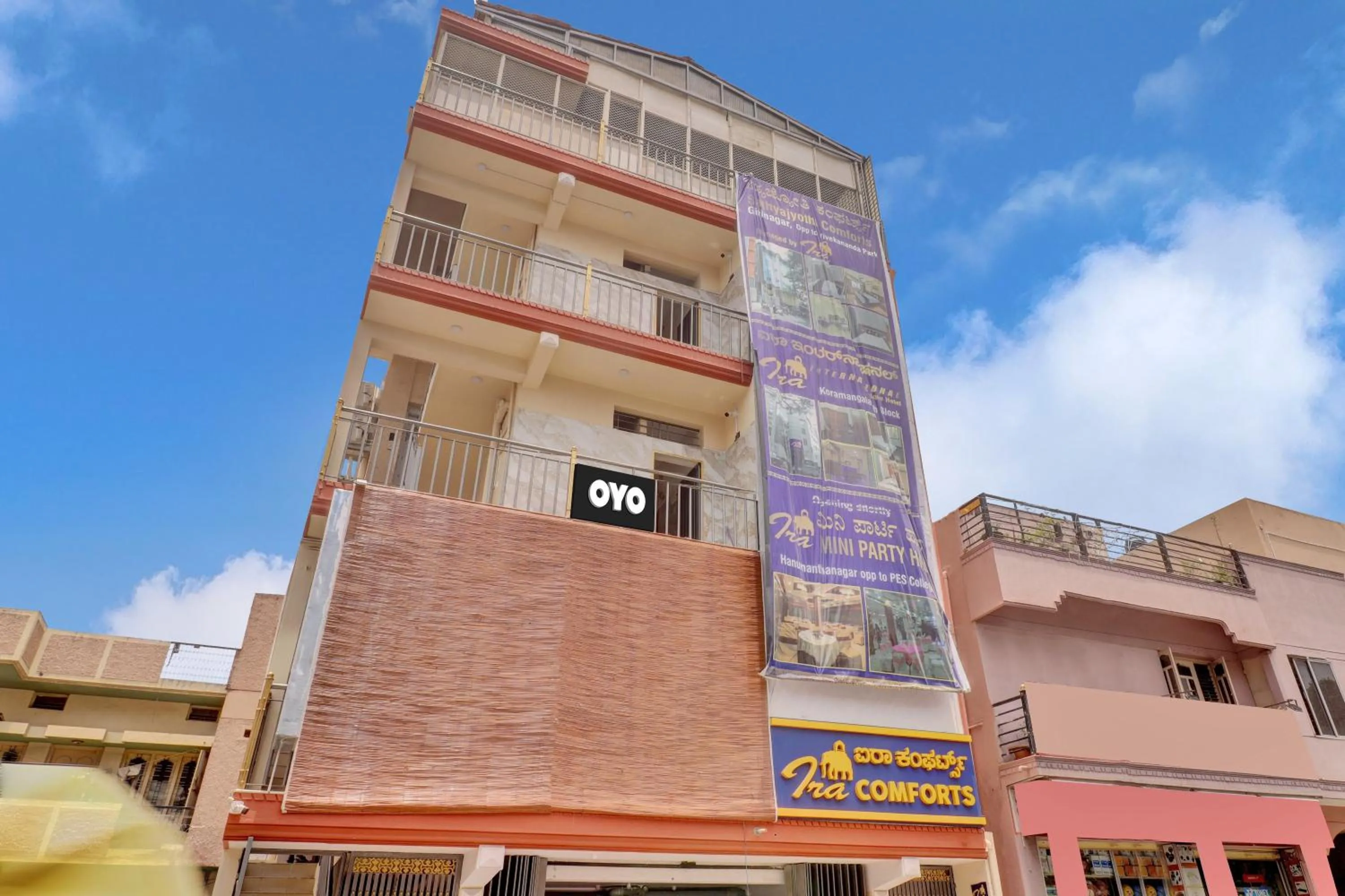 Facade/entrance in Hotel O IRA Comforts