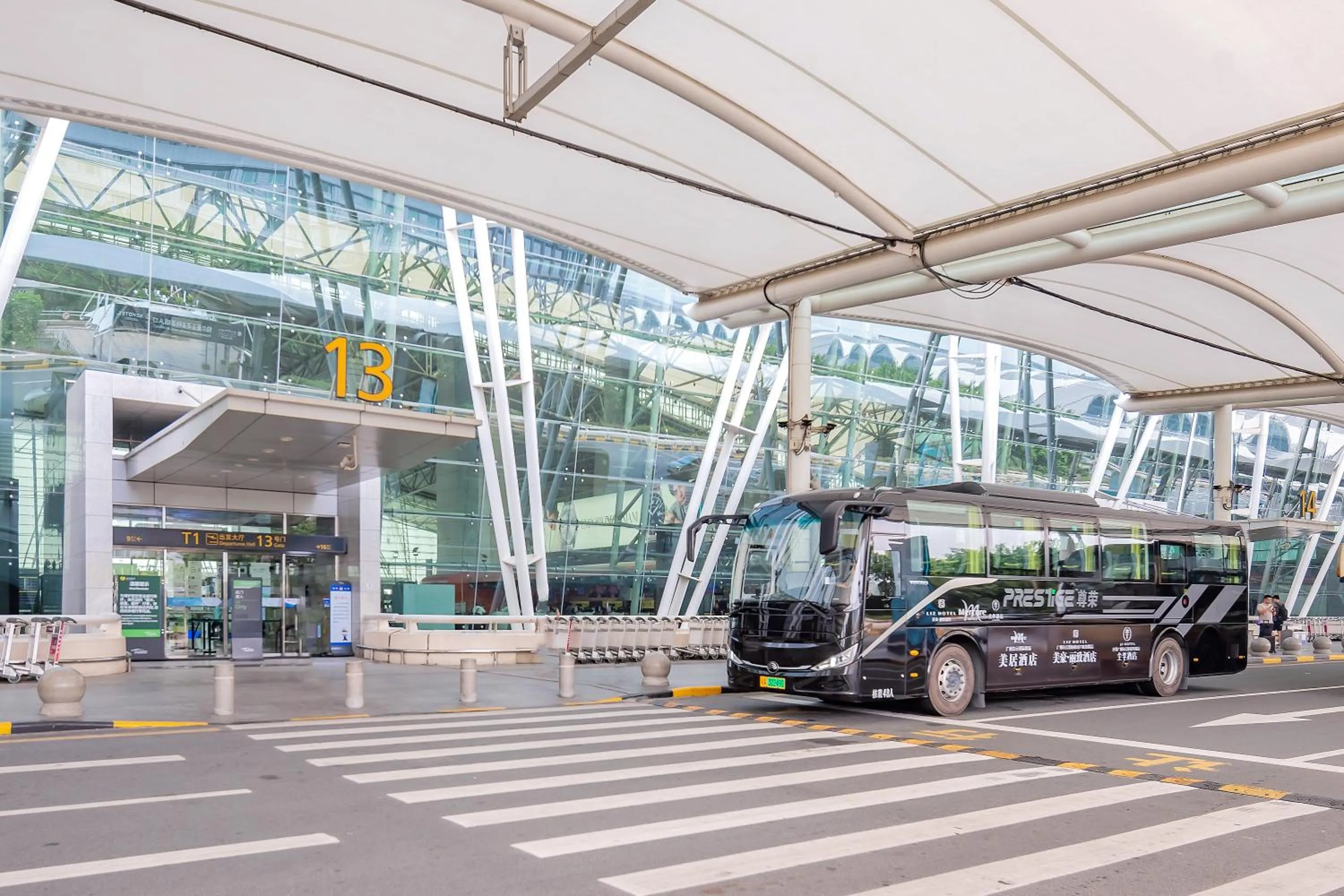Location in Mercure Guangzhou Baiyun International Airport - Airport Free Shuttle Bus